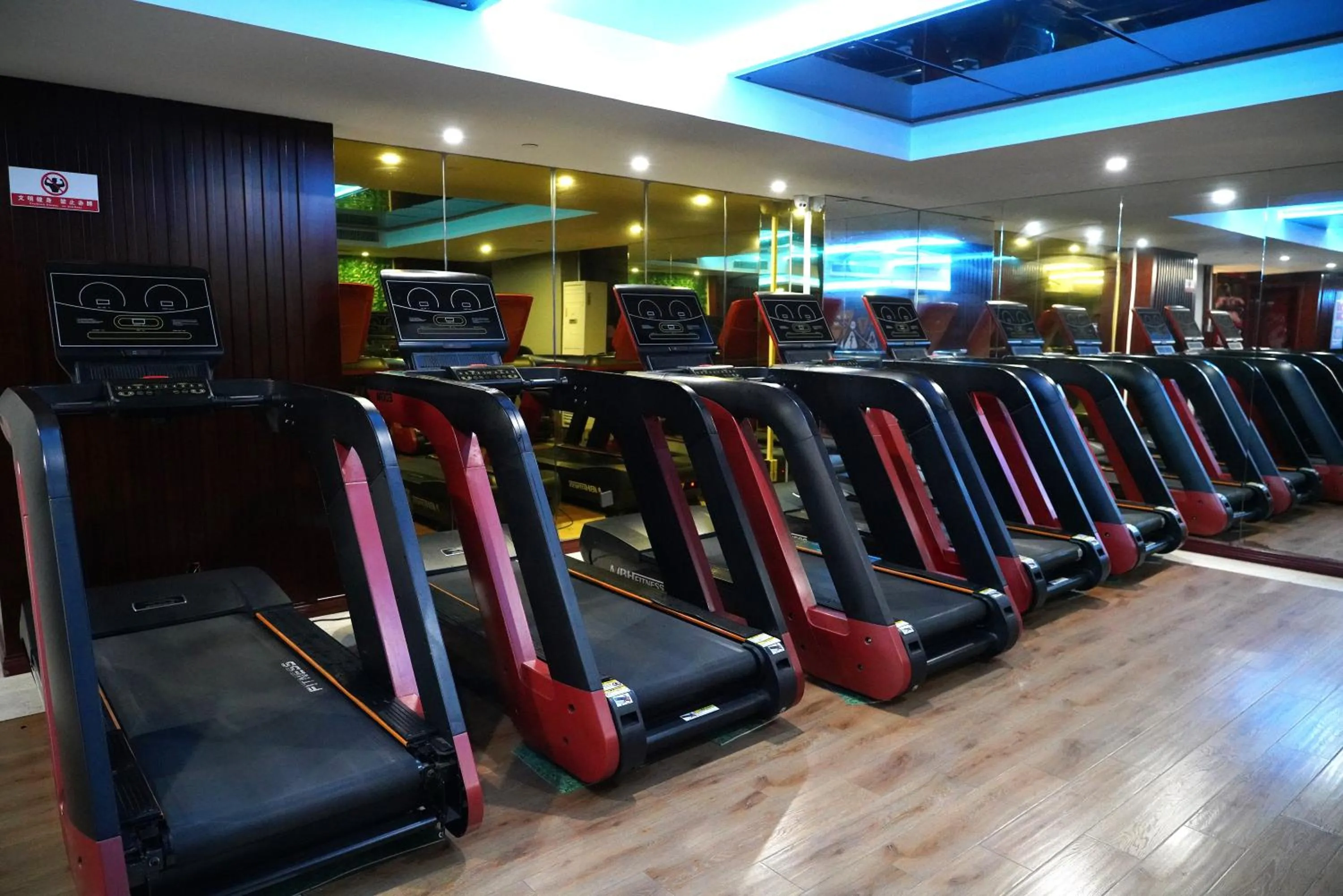 Fitness centre/facilities in Wanda Yi Yangzhou