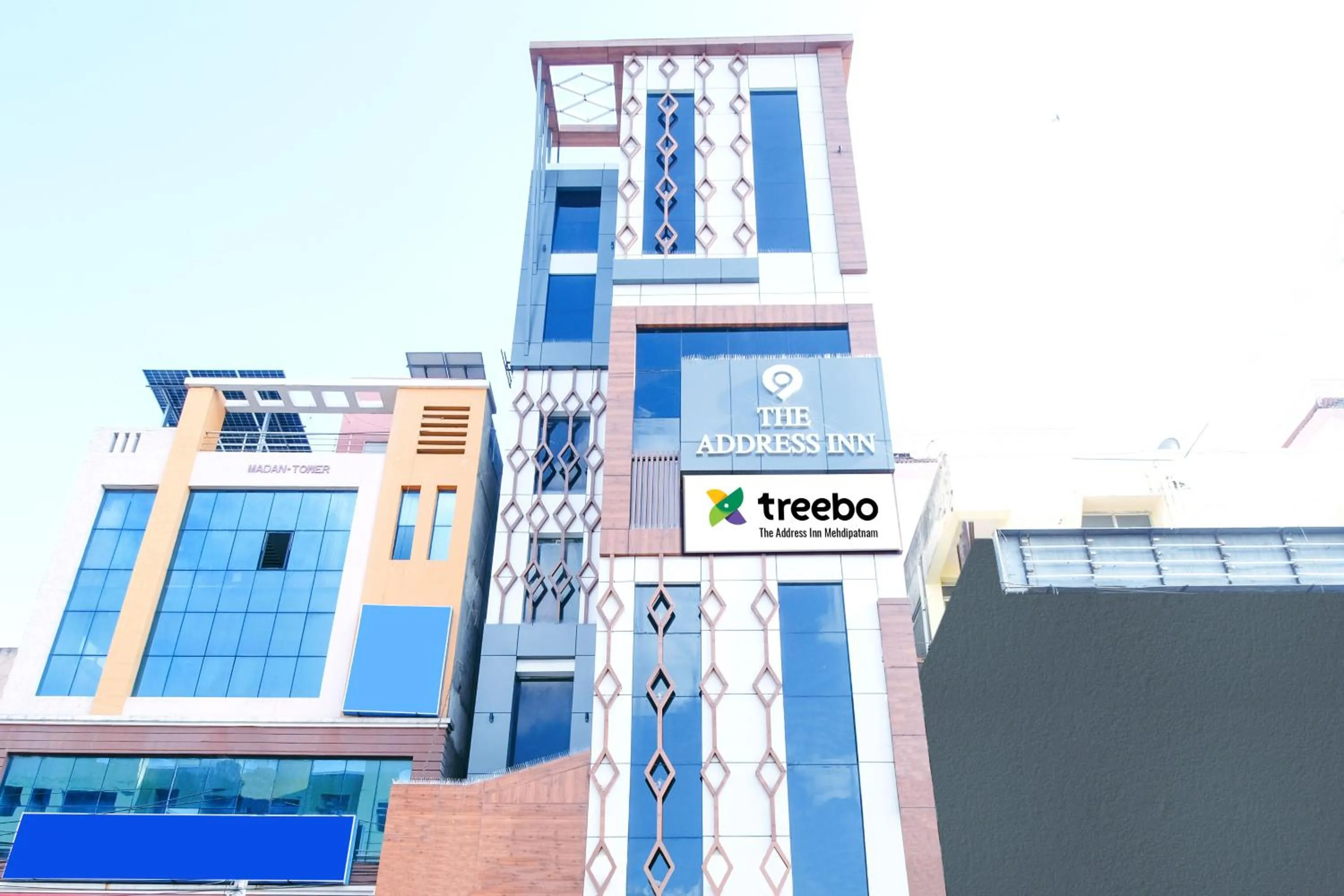 Property building in Treebo The Address Inn Mehdipatnam