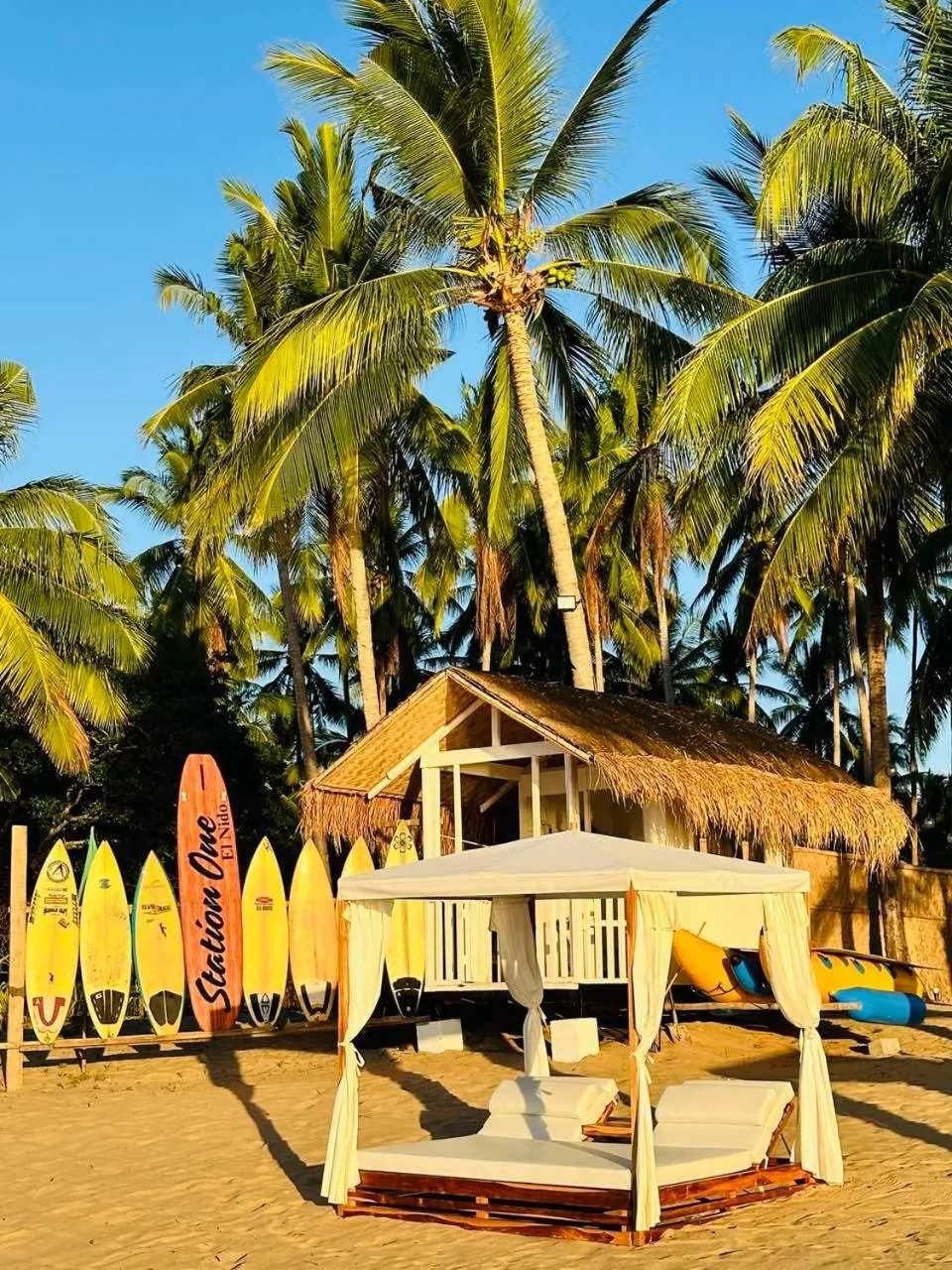 Natural landscape in Station One Beach Resort