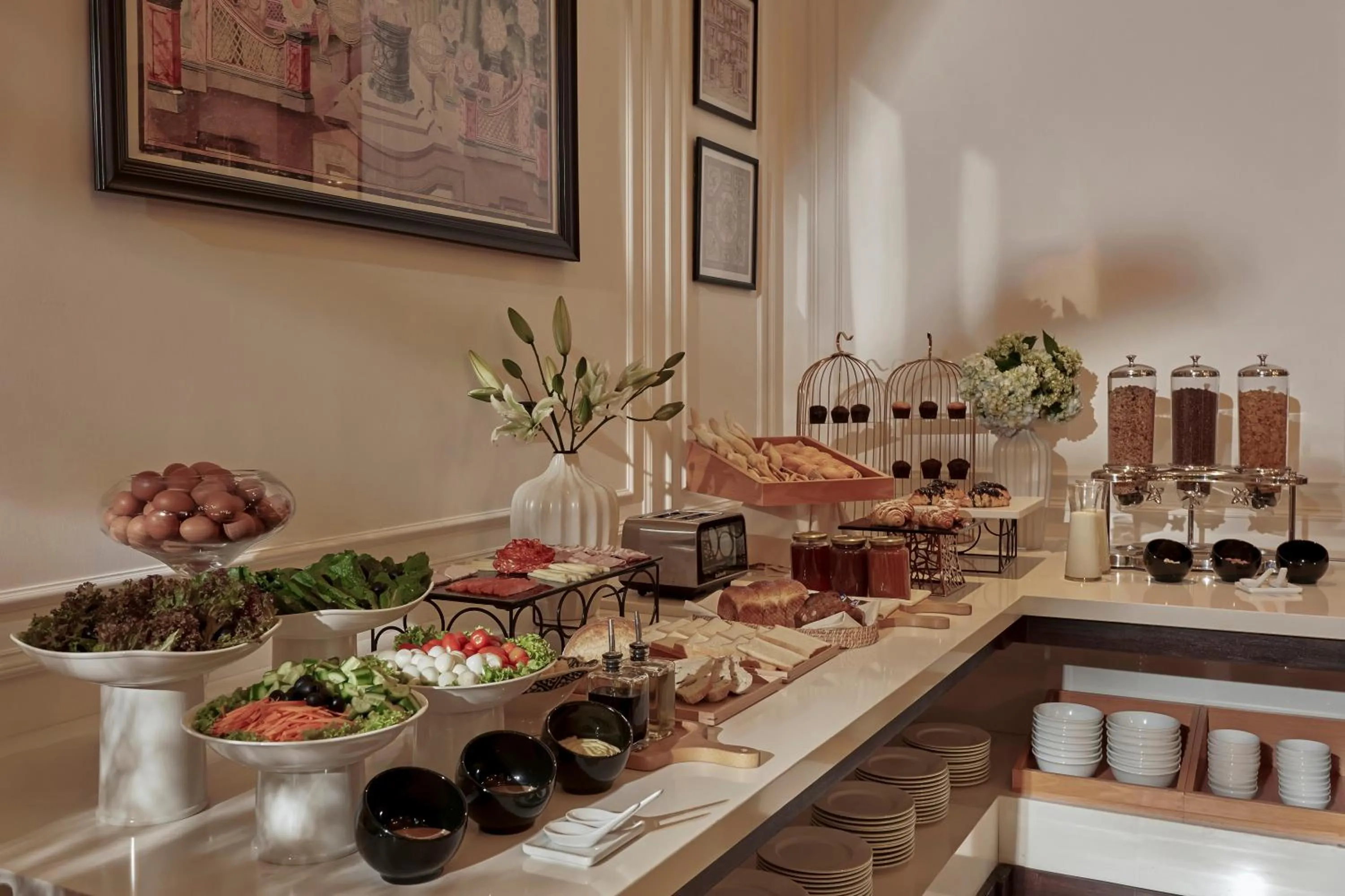 Food and drinks in NIA Hotel