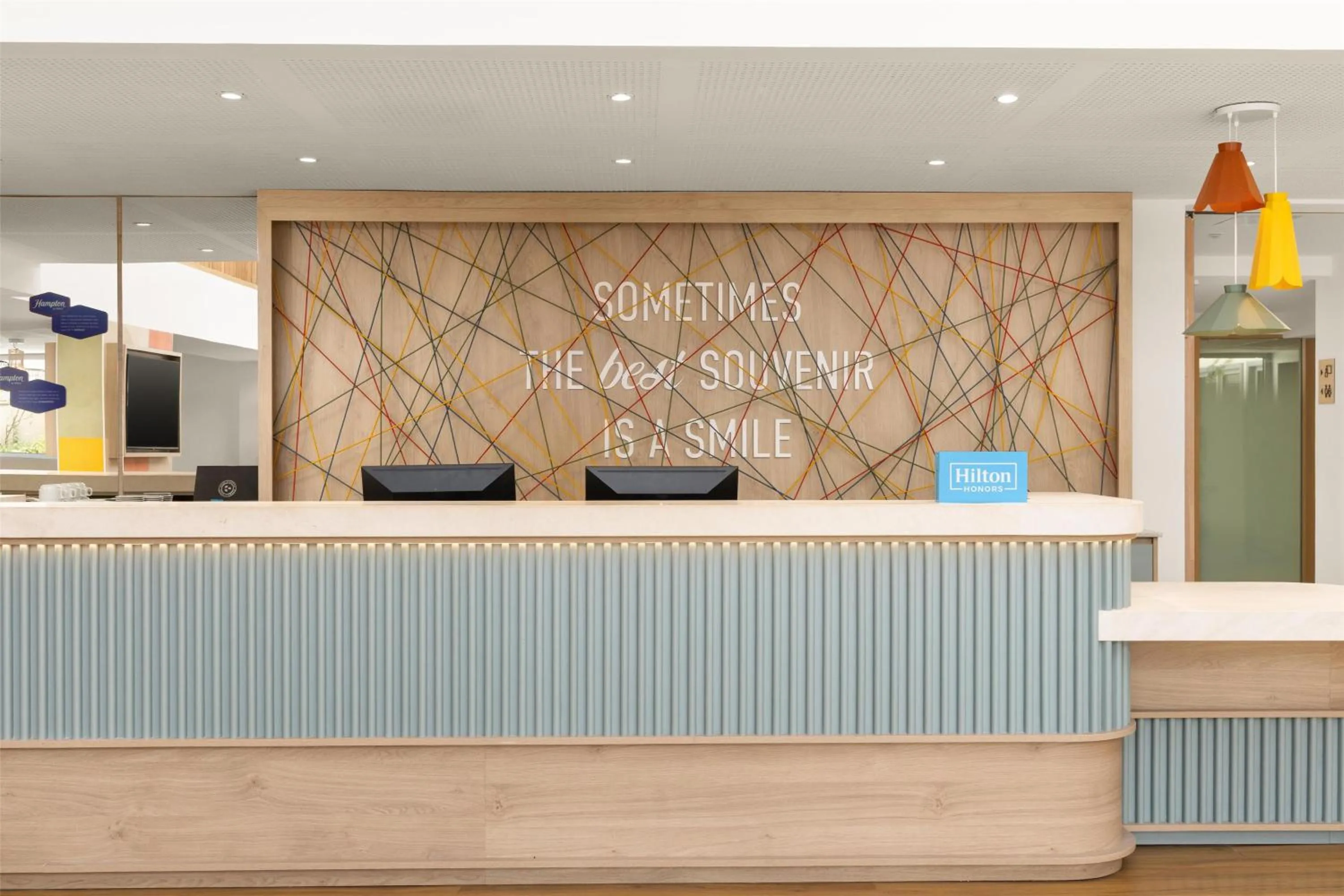 Lobby or reception in Hampton By Hilton Paris Charles De Gaulle Airport