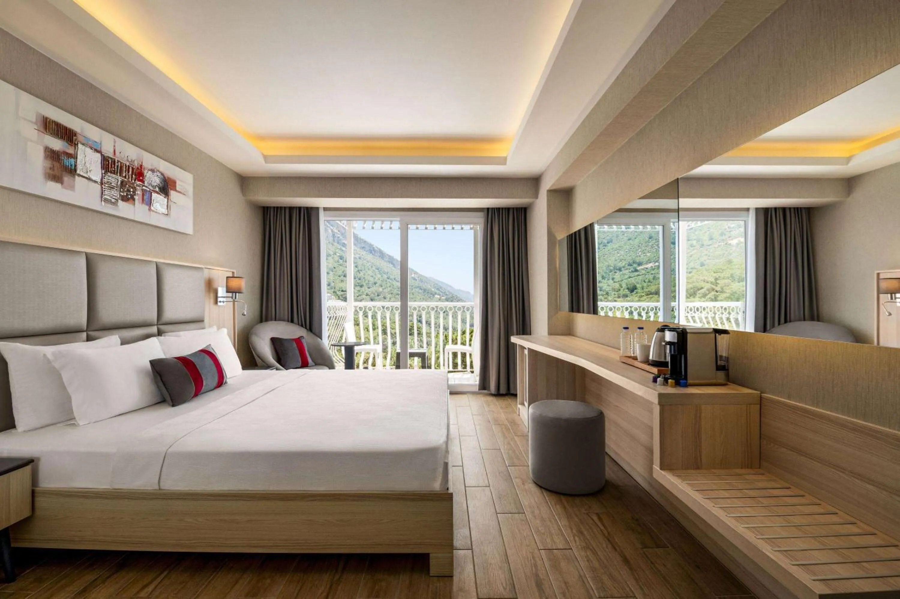 Photo of the whole room, Bed in Ramada by Wyndham Fethiye Oludeniz
