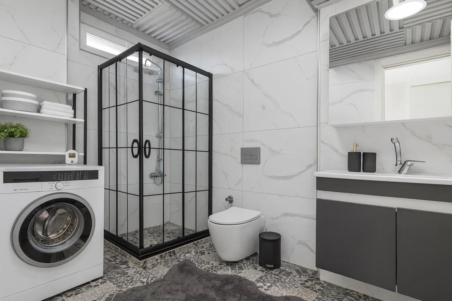 Shower in Casa Florya Suites