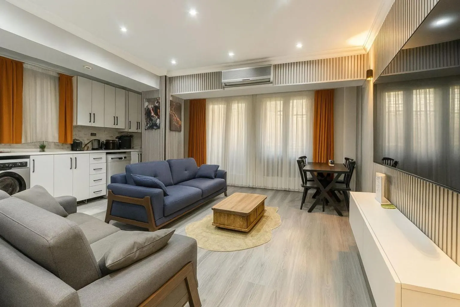 Kitchen or kitchenette in Casa Florya Suites