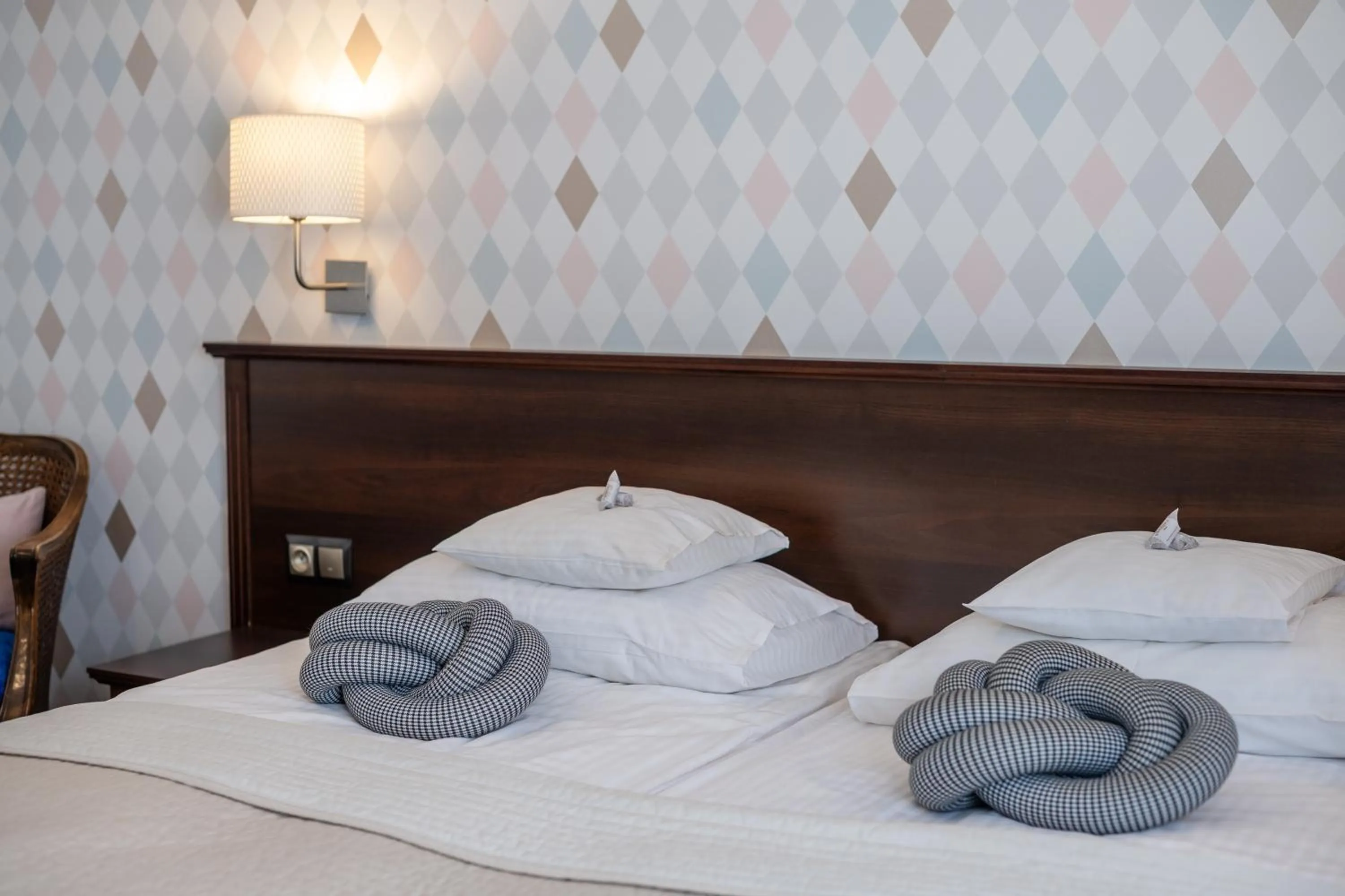 Bed in Sielanka Pokoje Hotelowe, Restauracja - Ustroń