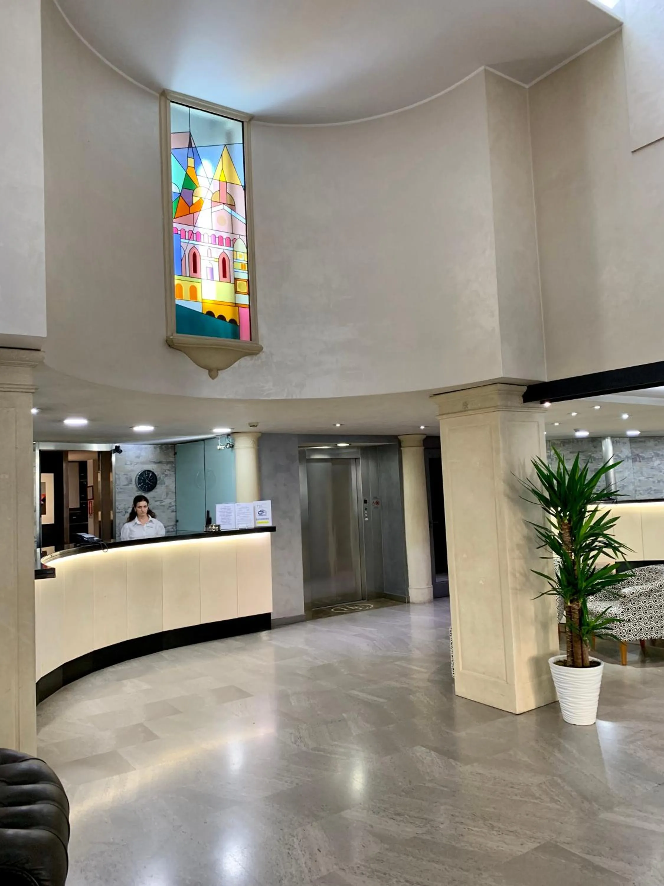 Lobby or reception in Hotel Europa