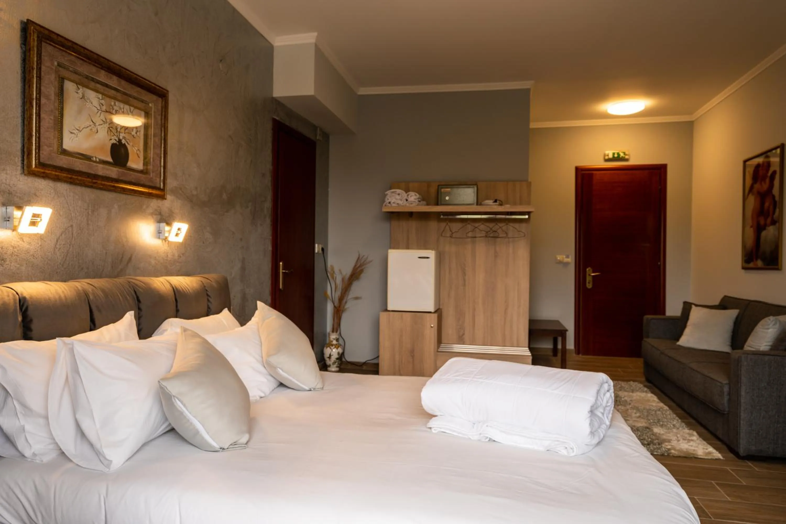 Bed in Hotel Epavlis