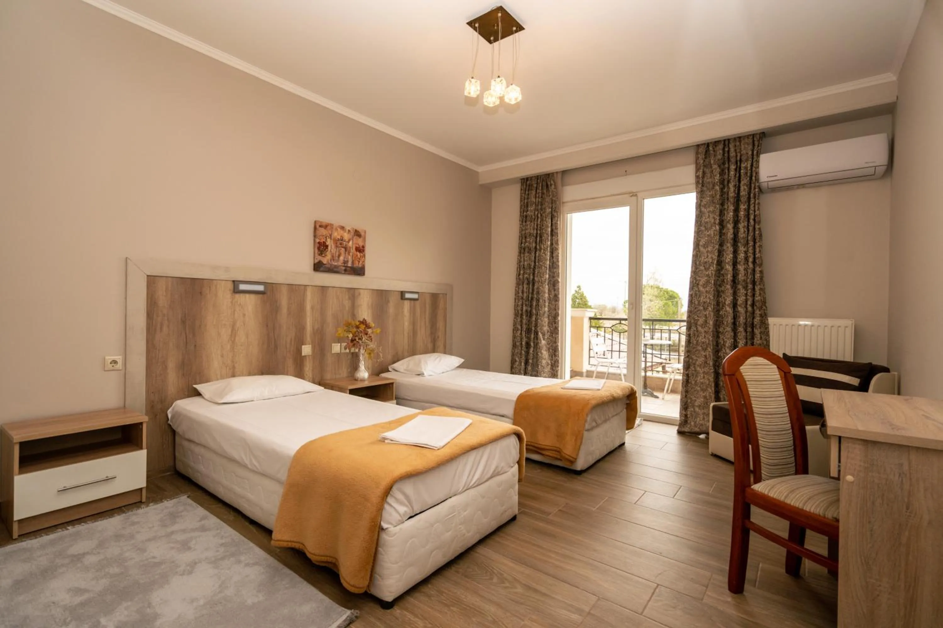 Bed in Hotel Epavlis