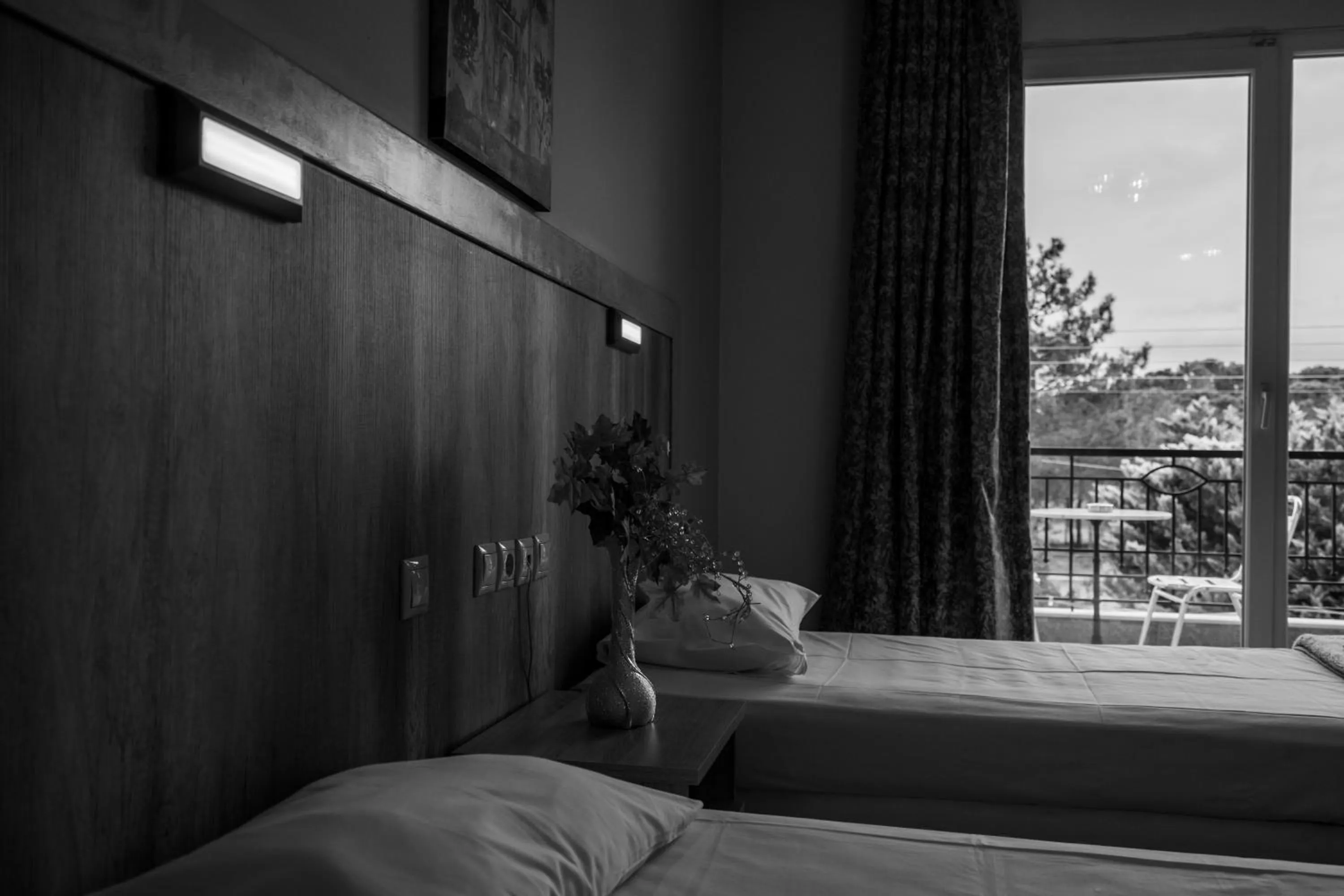 Bed in Hotel Epavlis