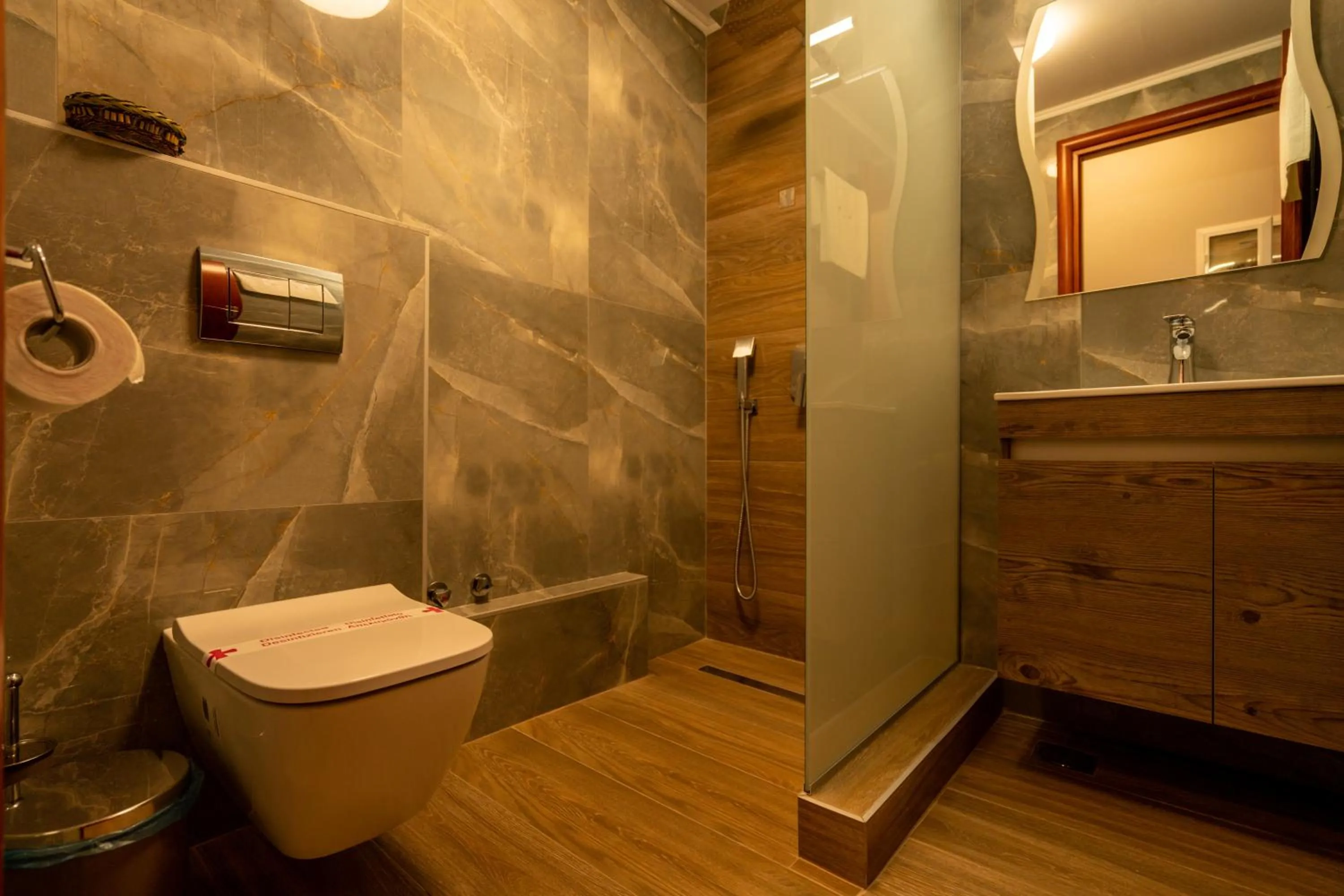 Shower in Hotel Epavlis