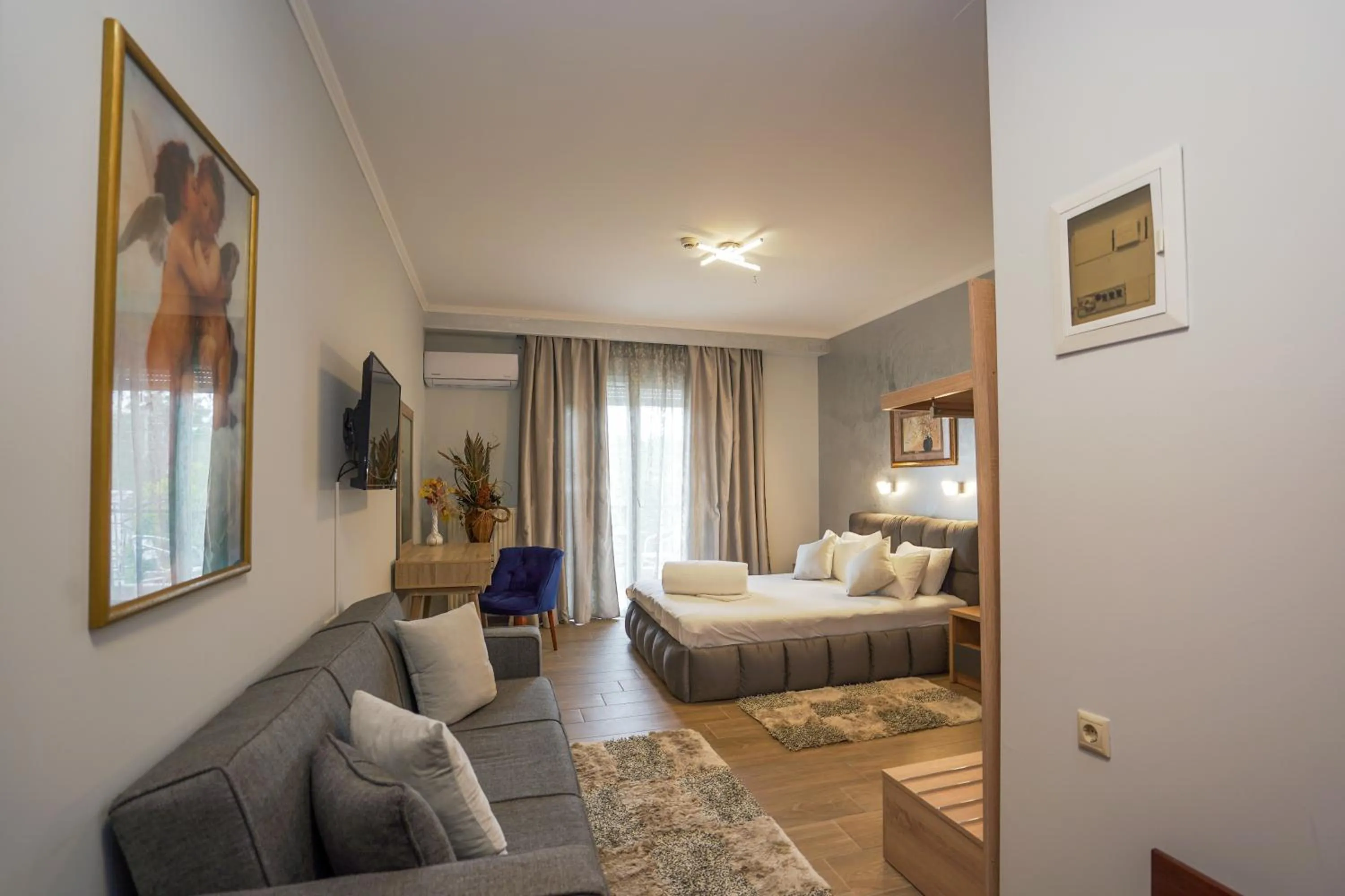 Bed in Hotel Epavlis