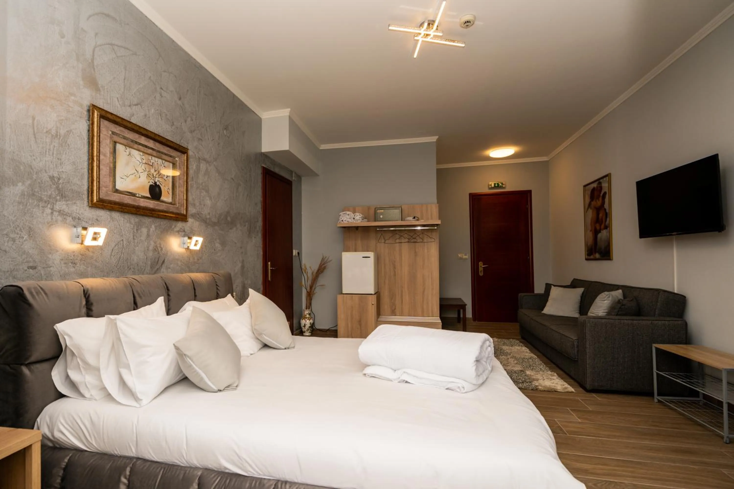 Bed in Hotel Epavlis