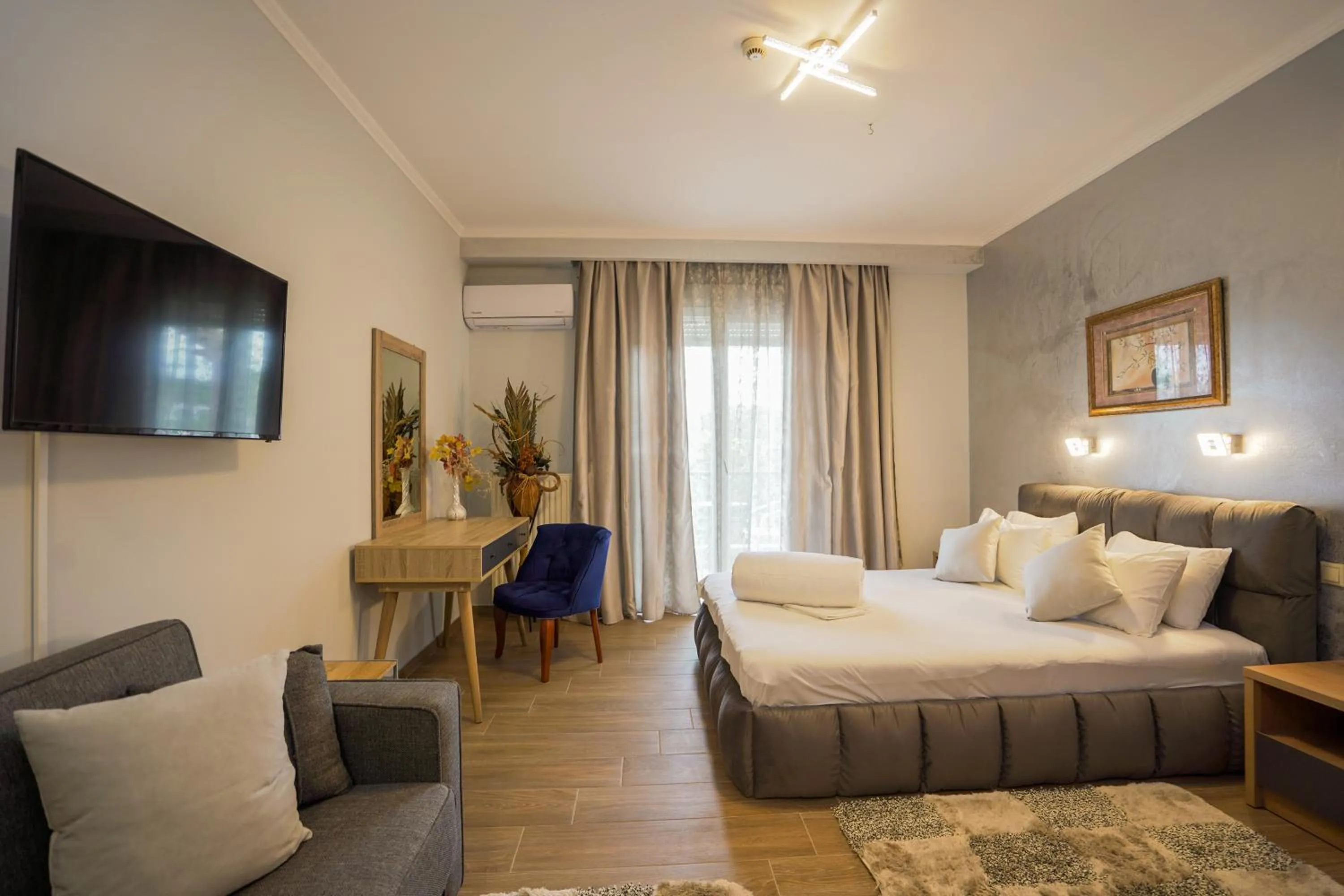 Bed in Hotel Epavlis