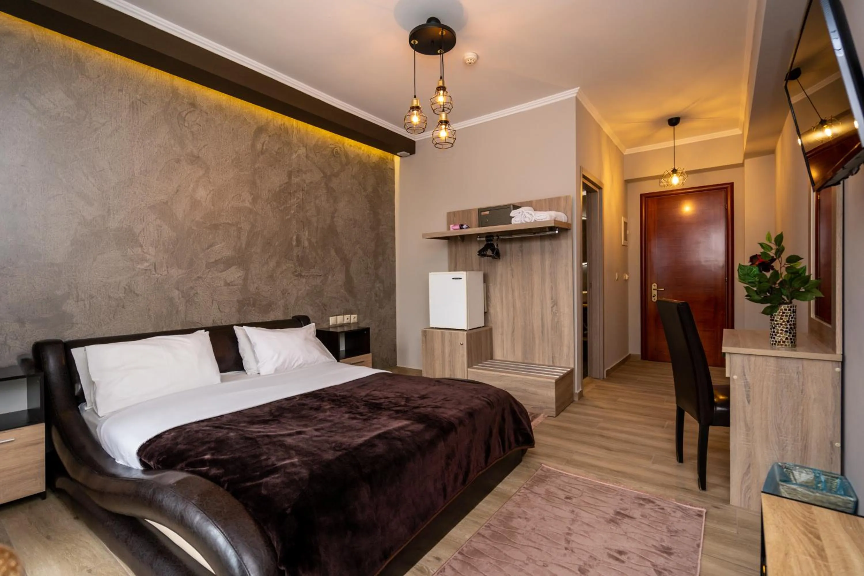 Bed in Hotel Epavlis