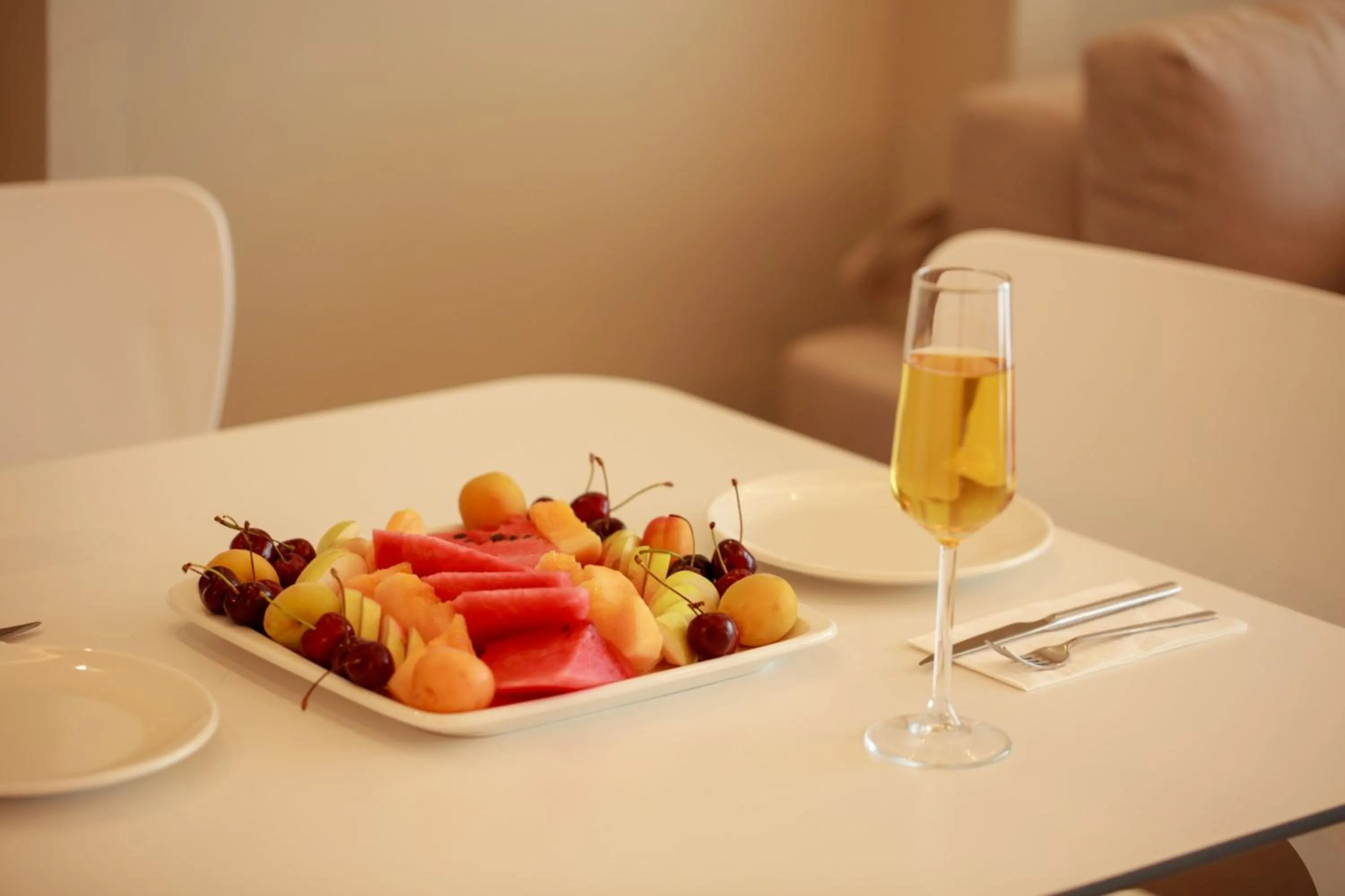 Food and drinks in Casa Lumar Luxury Lodging- Adult Only