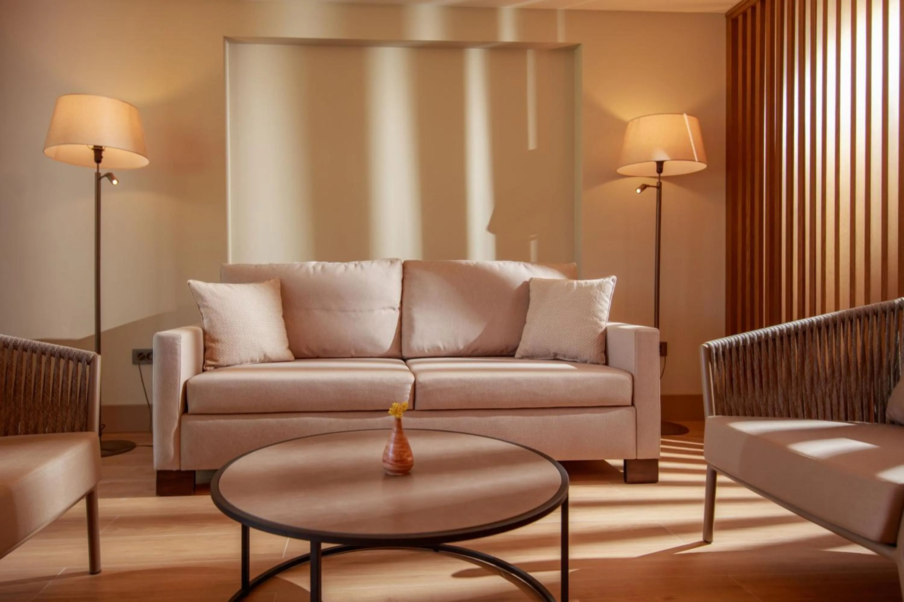 Seating area in Casa Lumar Luxury Lodging- Adult Only