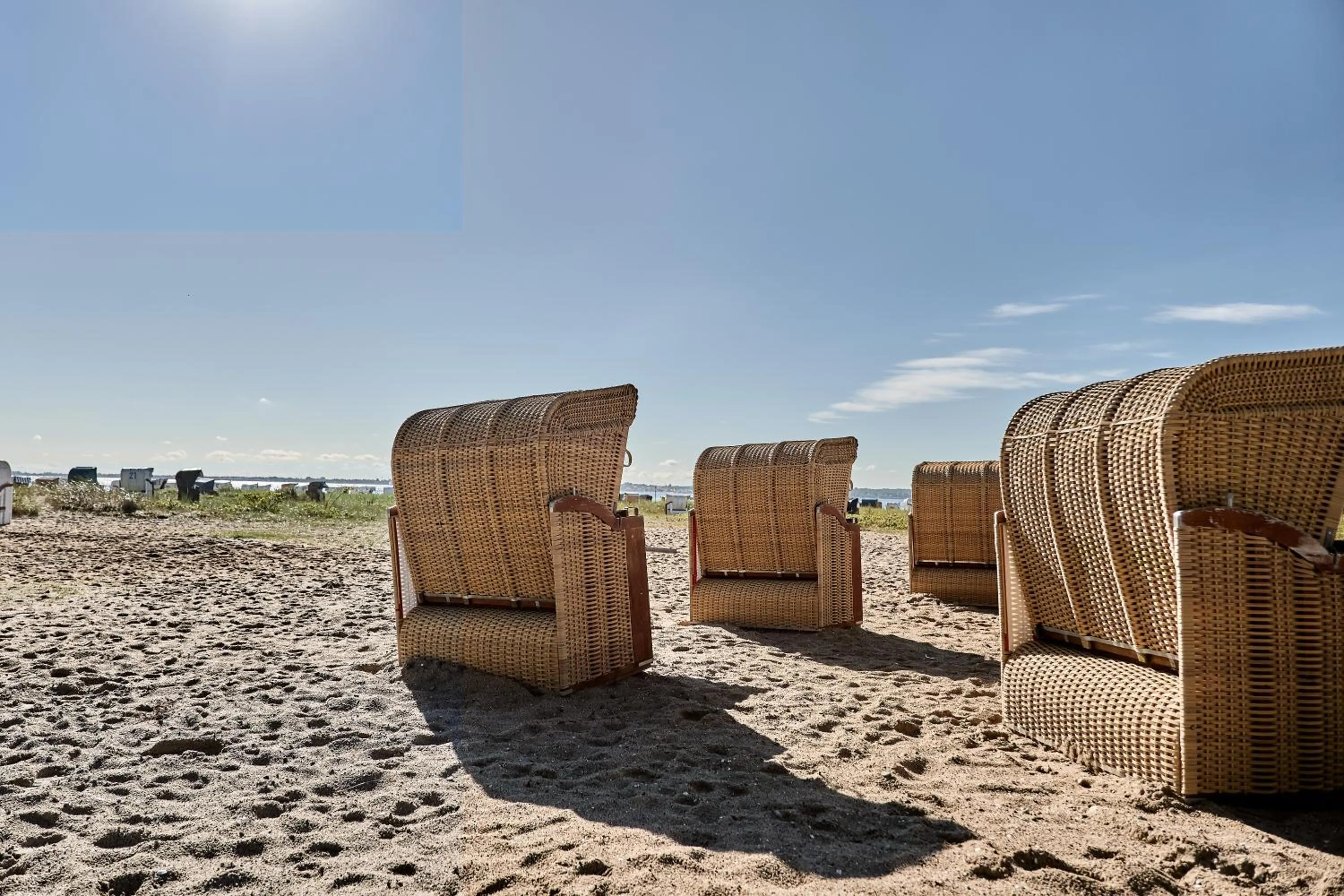 Beach in Strandhotel Strande