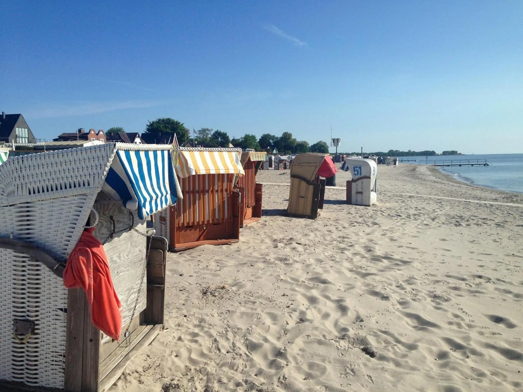 Beach in Strandhotel Strande