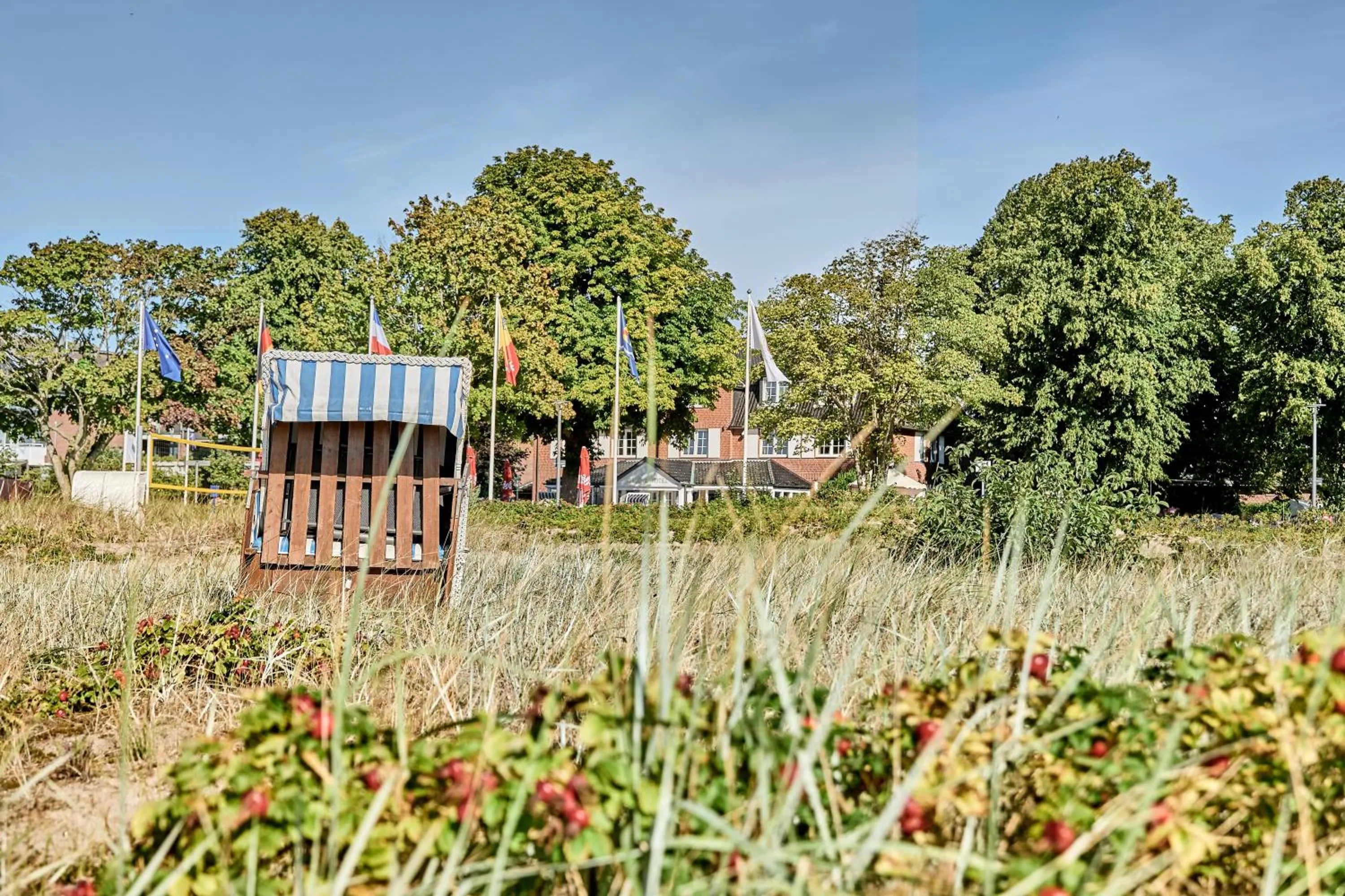 Beach in Strandhotel Strande