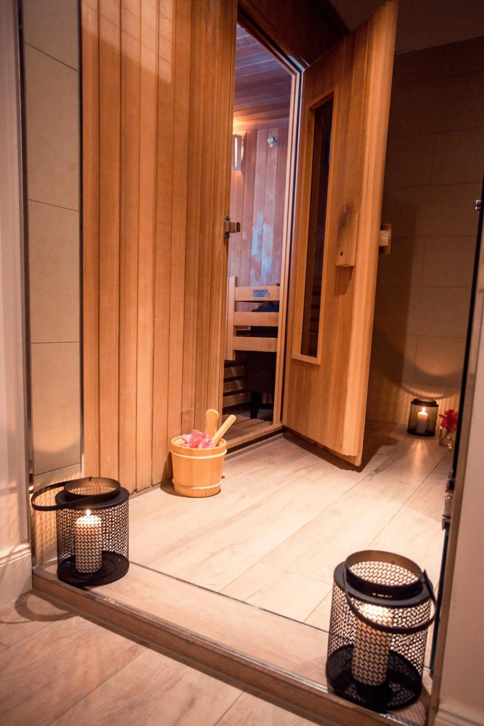 Sauna in Strandhotel Strande