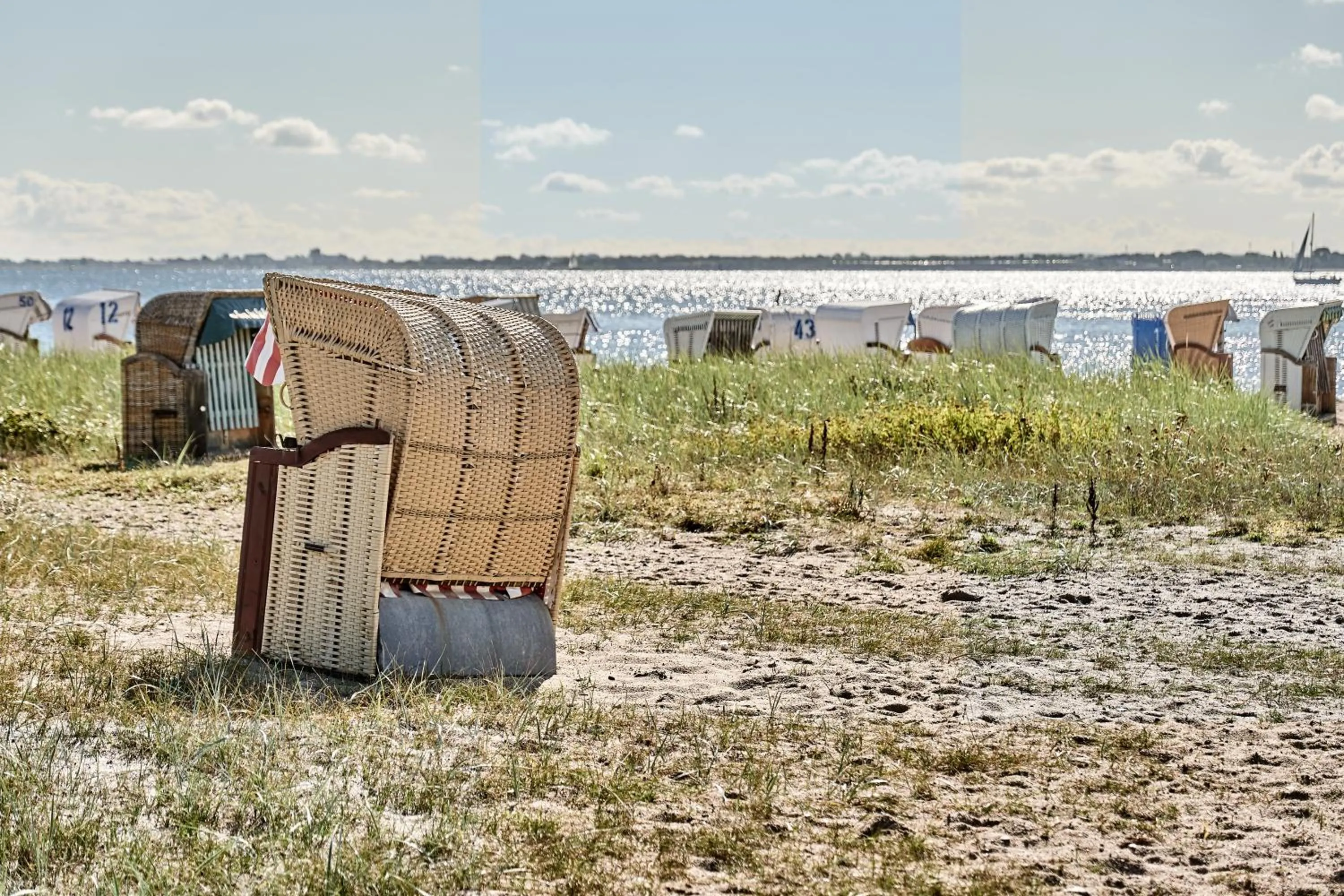 Beach in Strandhotel Strande