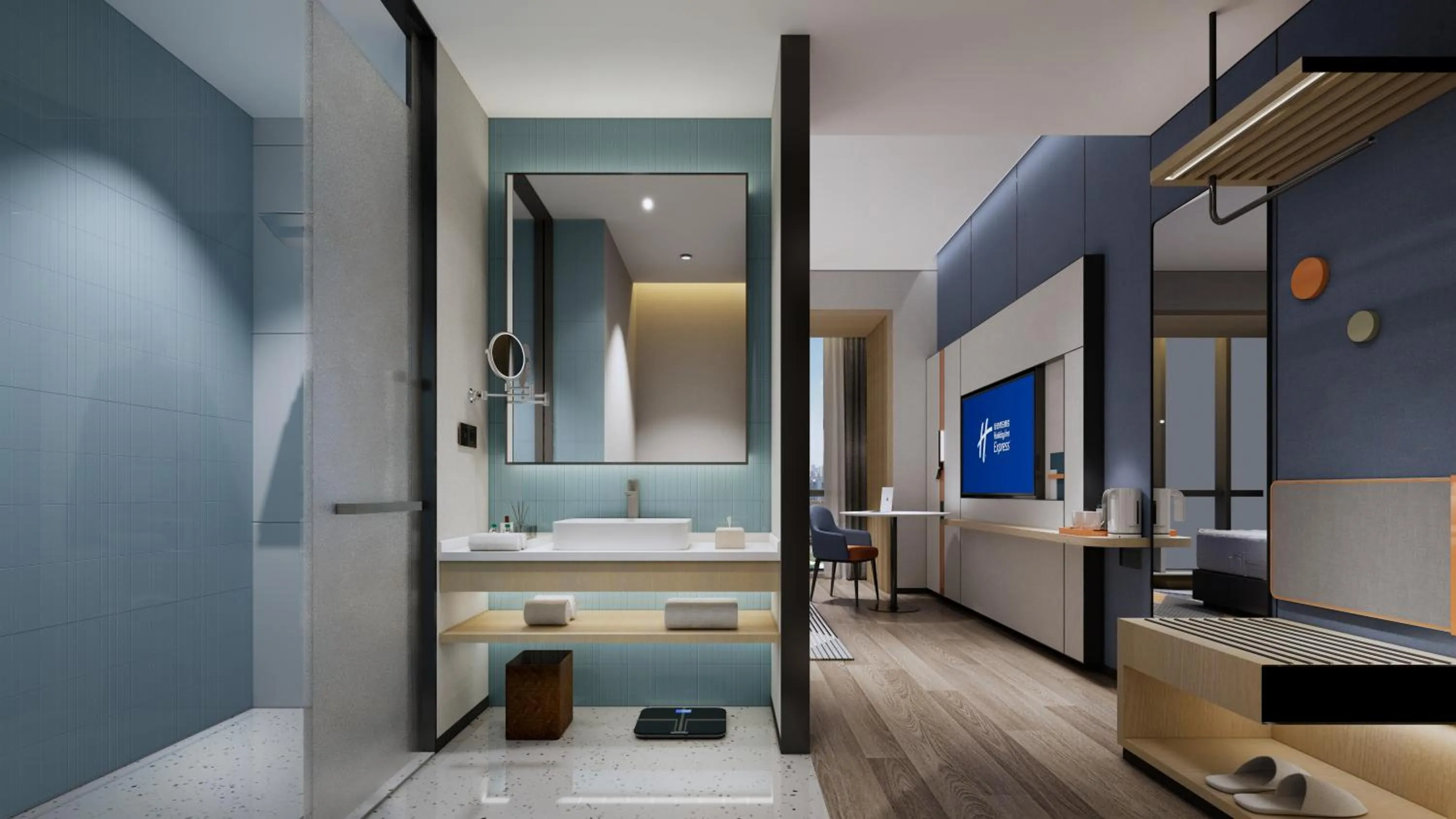 Bathroom in Holiday Inn Express Suzhou East Taihu by IHG
