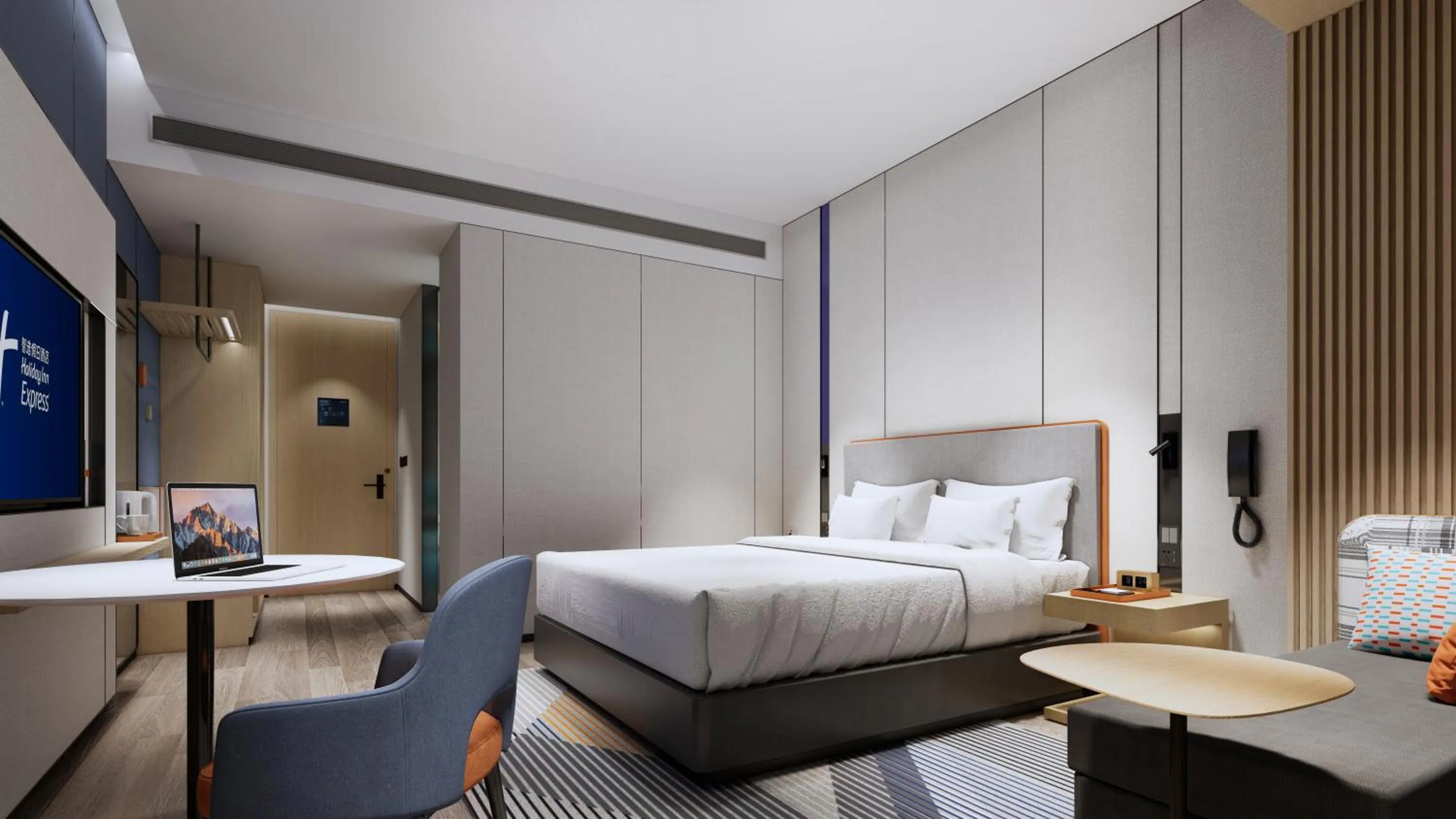 Bed in Holiday Inn Express Suzhou East Taihu by IHG