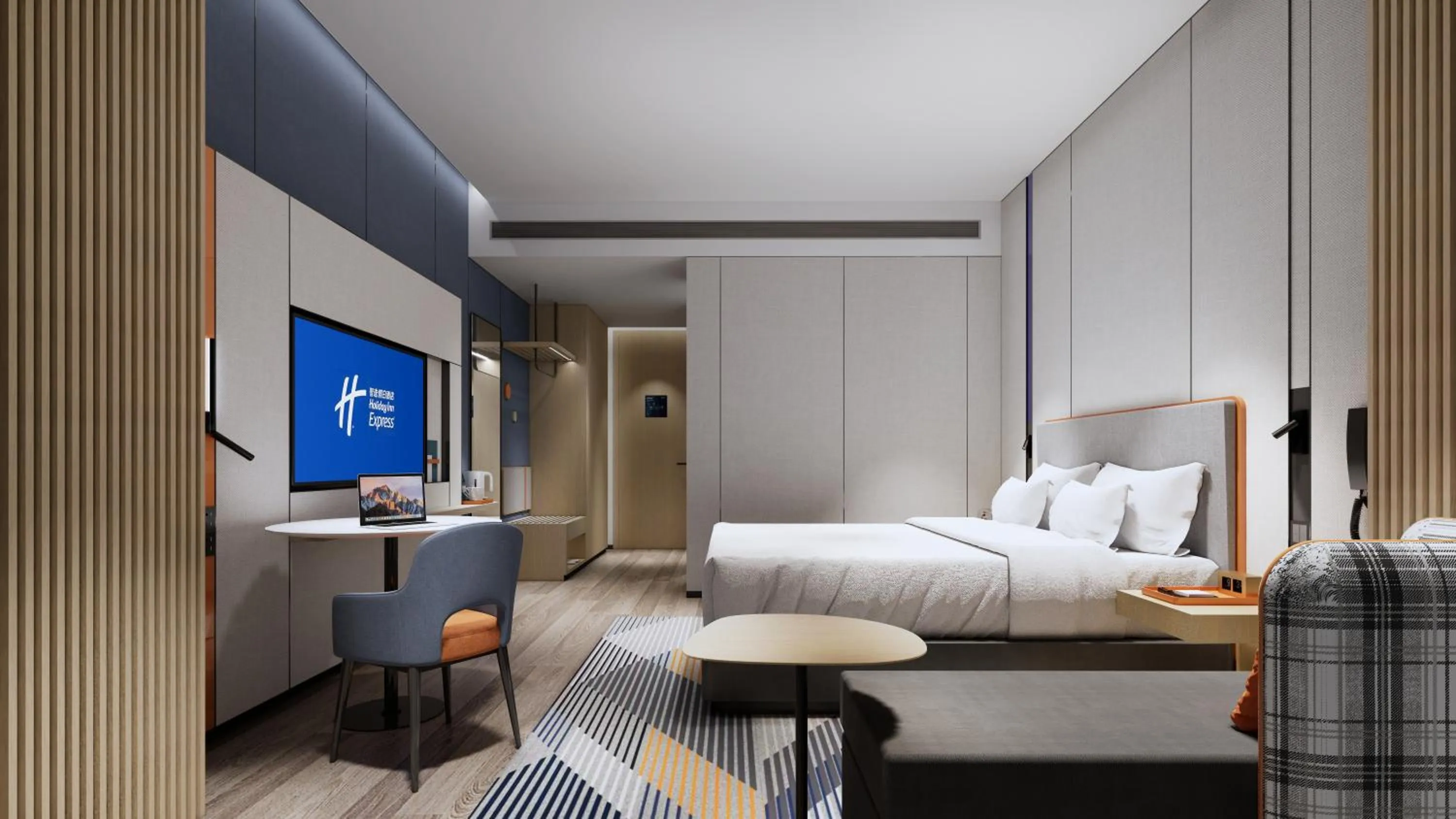 Bed in Holiday Inn Express Suzhou East Taihu by IHG