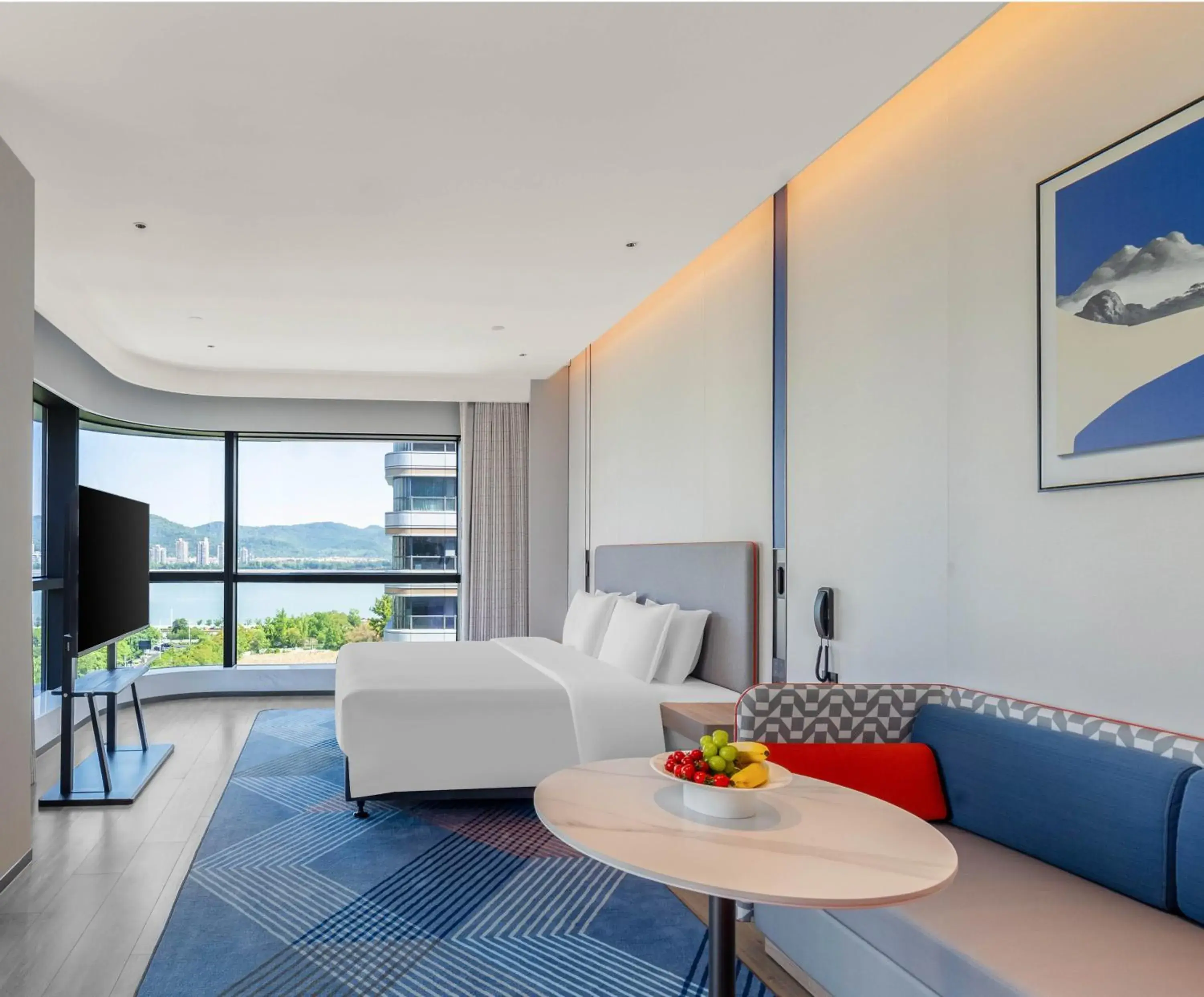 Large Standard Room with River View in Holiday Inn Express Hangzhou Jiangnan by IHG Large Standard Room with River View in Holiday Inn Express Hangzhou Jiangnan by IHG
