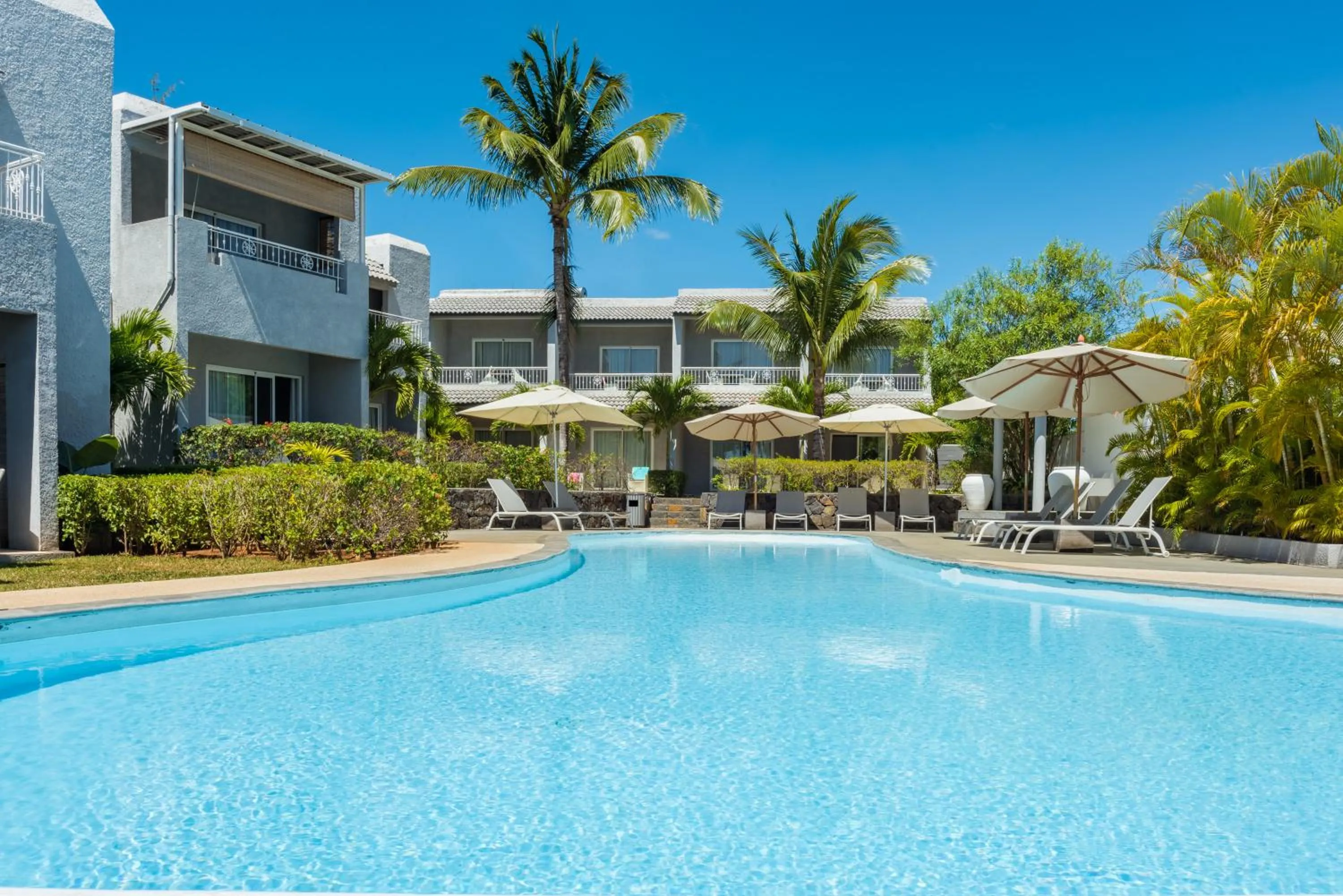 Swimming pool in Voile Bleue Boutique Hotel