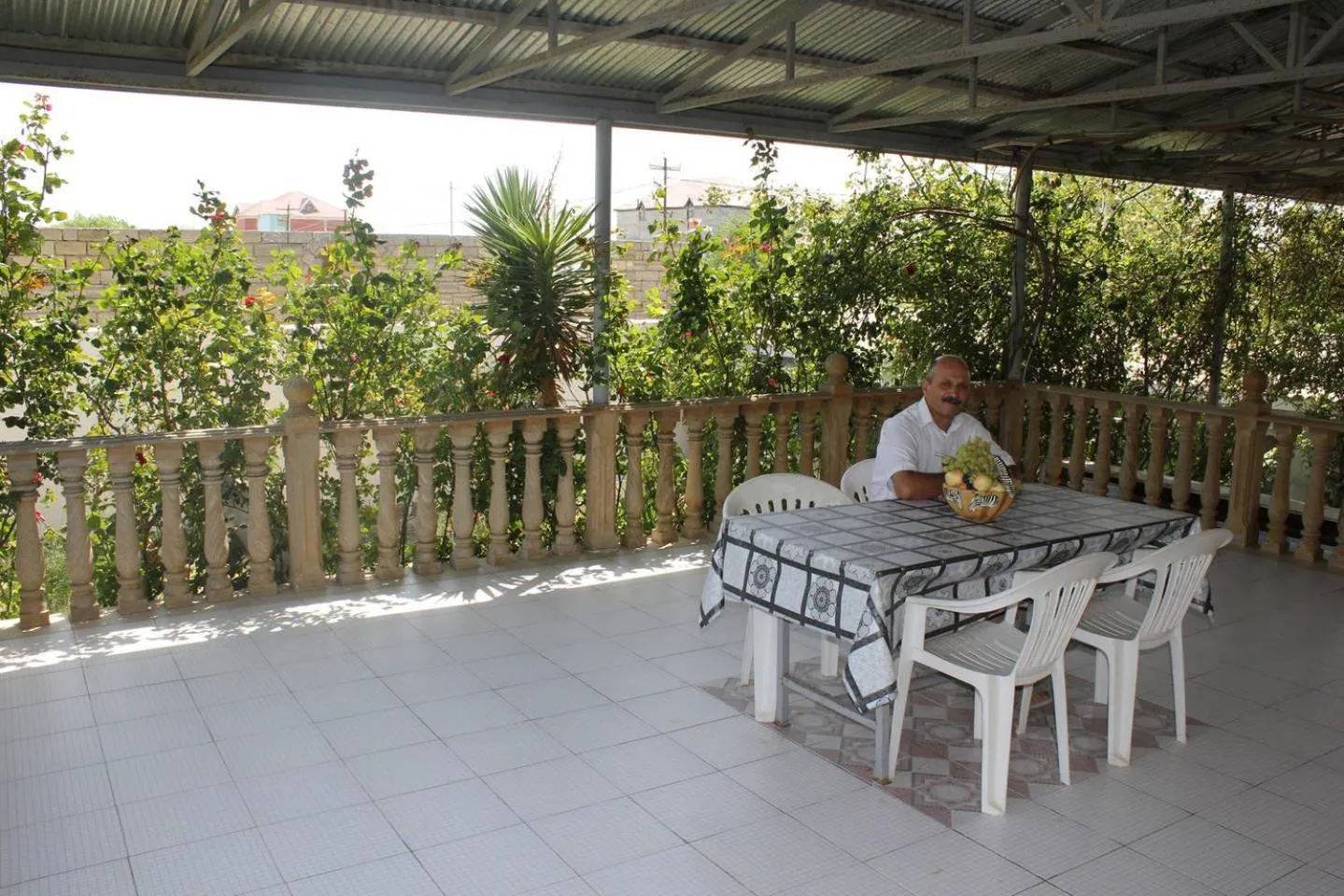 Balcony/Terrace in Hasanovs Villa