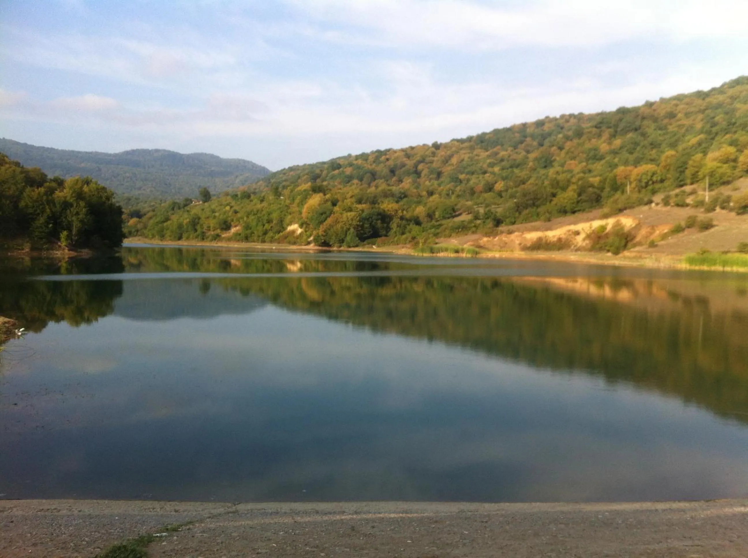 Natural landscape in Hasanovs Villa
