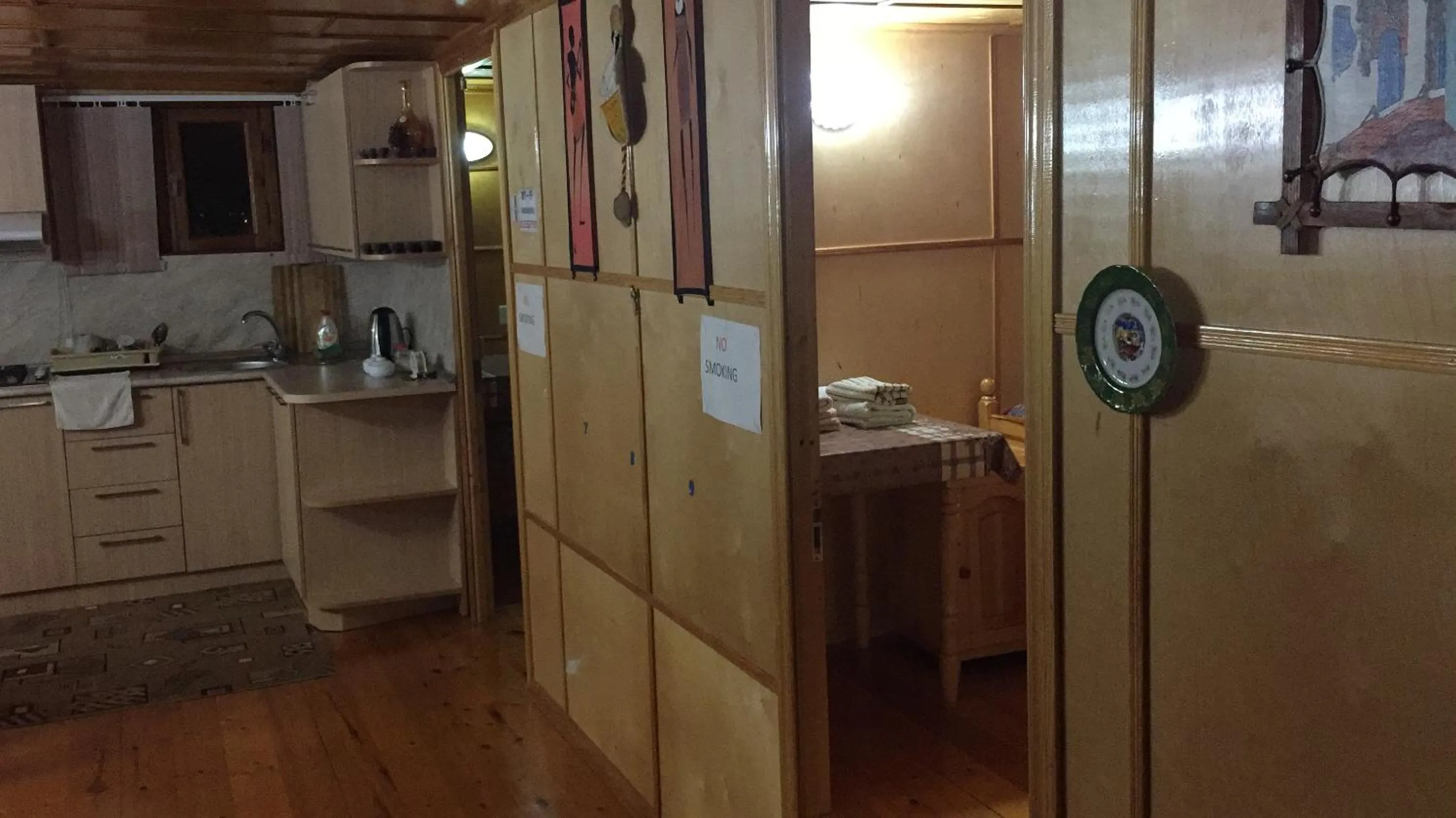 Communal kitchen in Hasanovs Villa