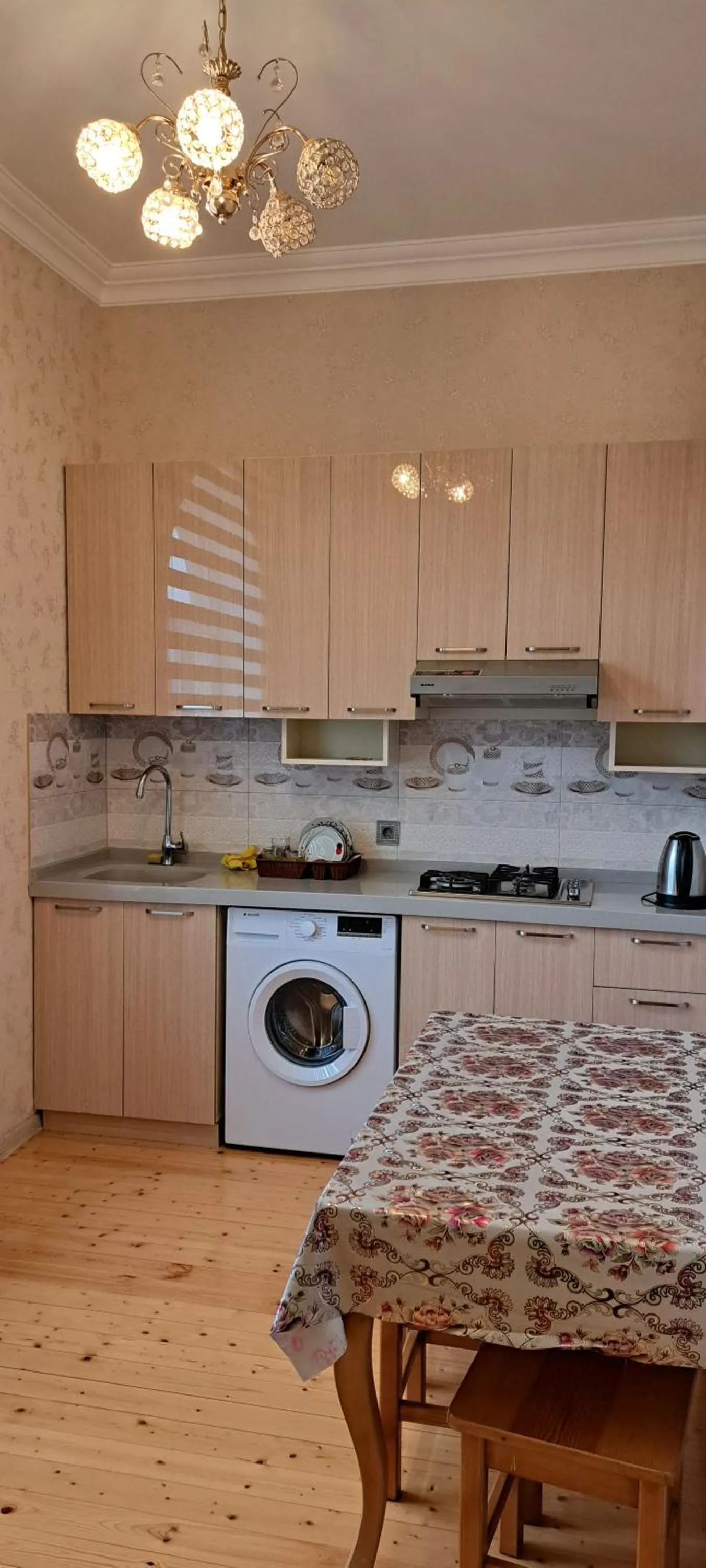 Kitchen or kitchenette in Hasanovs Villa