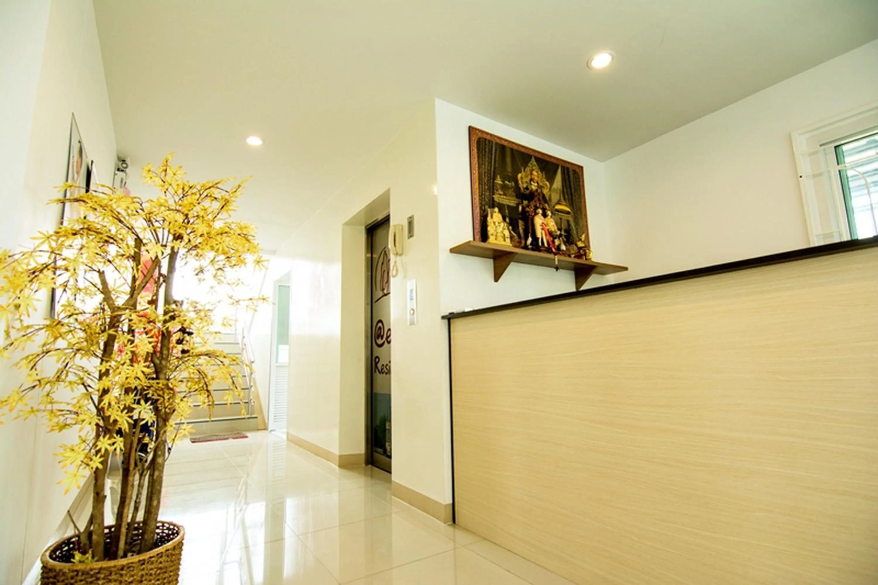 Facade/entrance in At Ease Hotel Suvarnabhumi