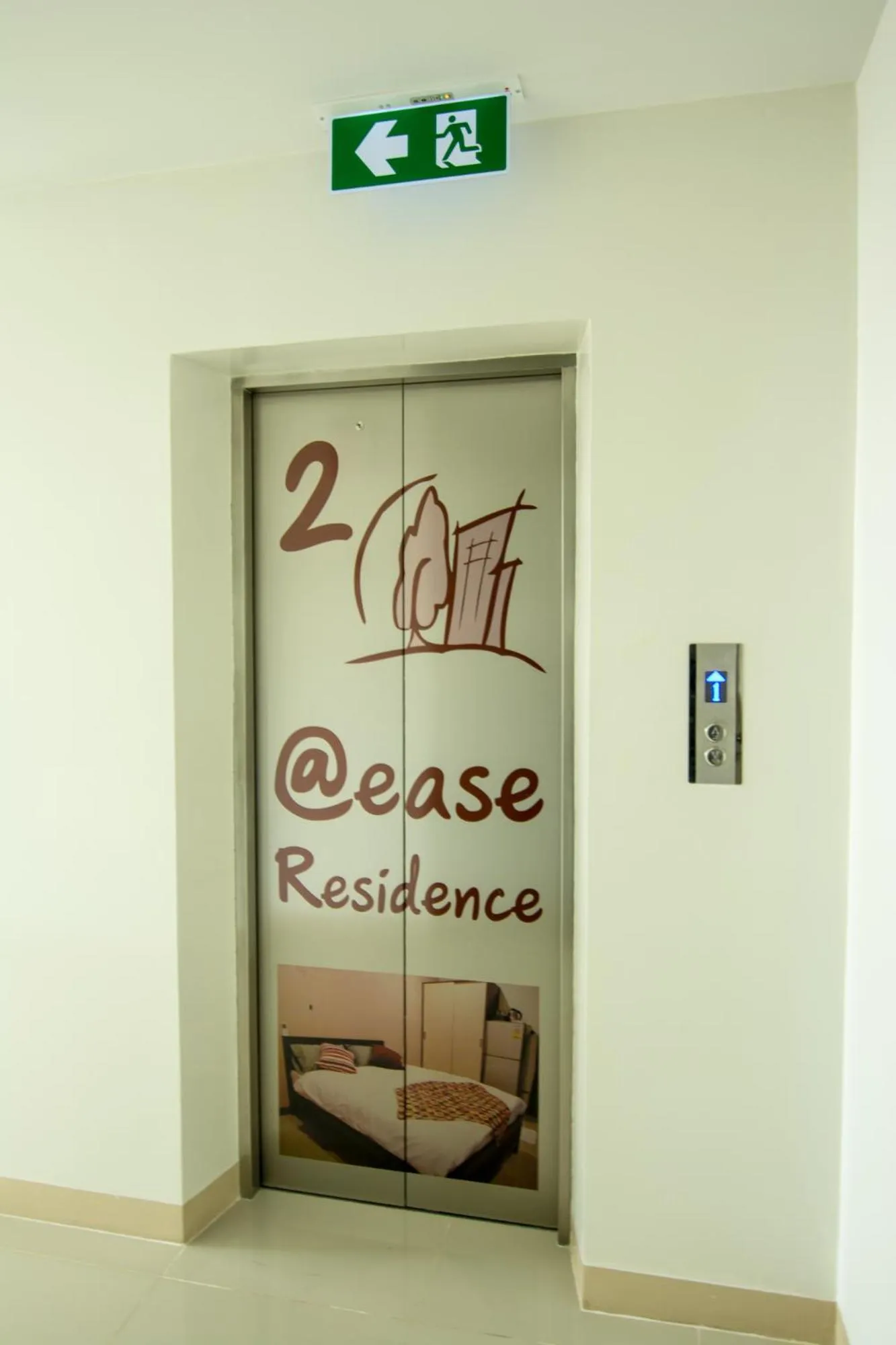 Decorative detail in At Ease Hotel Suvarnabhumi