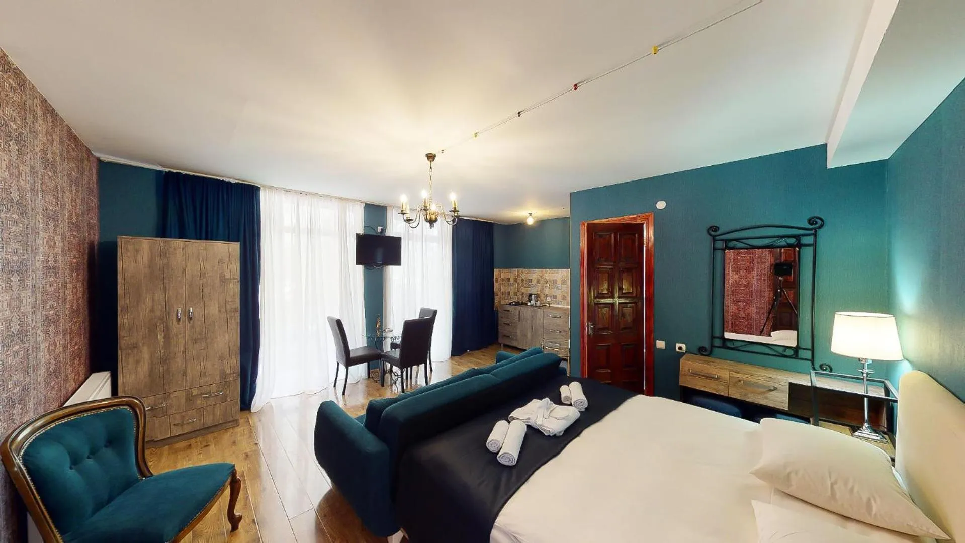 Bed in Boutique Hotel Shale