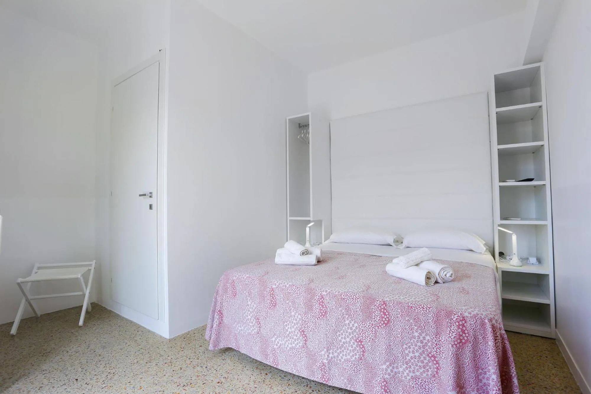 Bedroom, Bed in Hotel Ninfea Cattolica