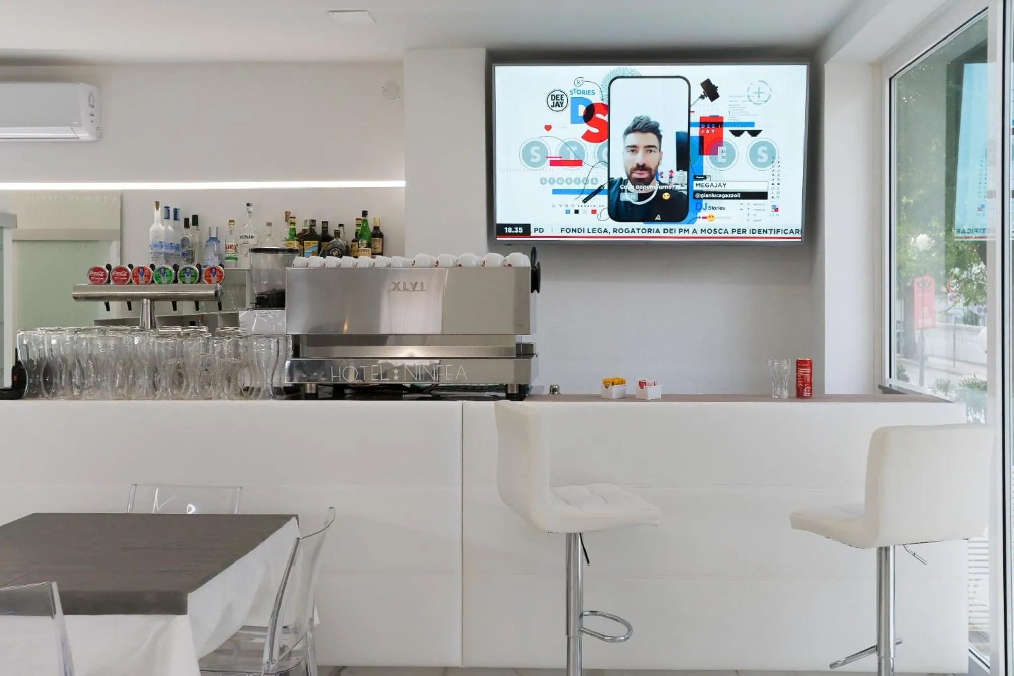Lounge or bar in Hotel Ninfea Cattolica