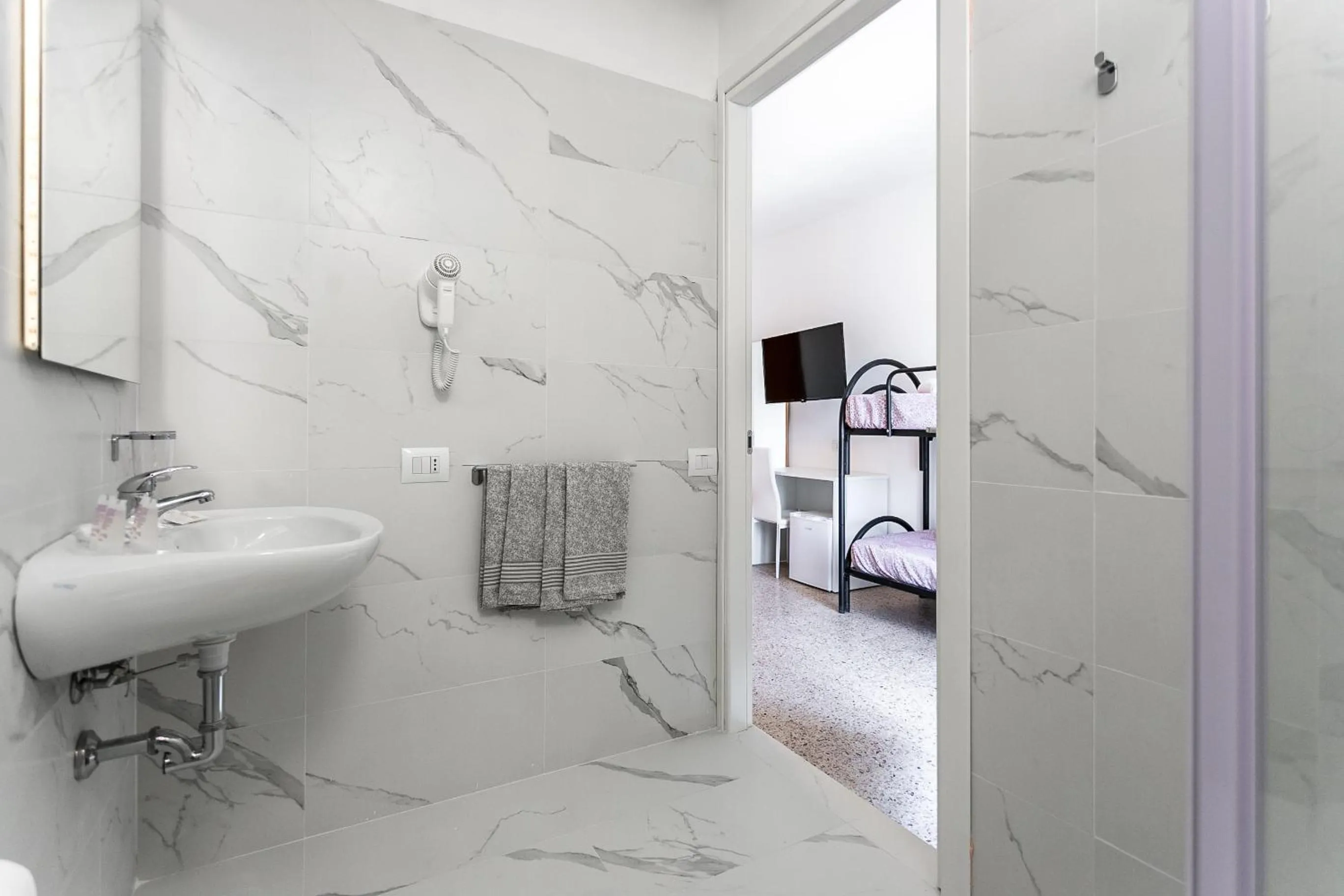 Bathroom in Hotel Ninfea Cattolica