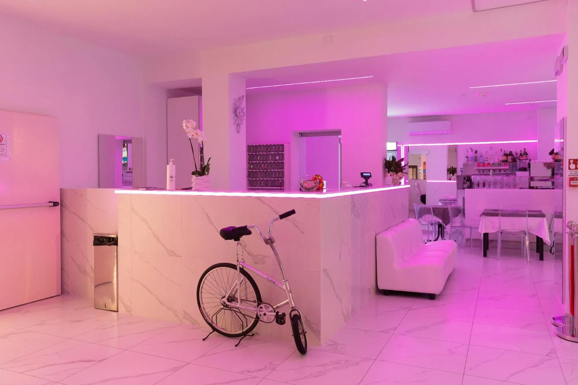 Lobby or reception in Hotel Ninfea Cattolica