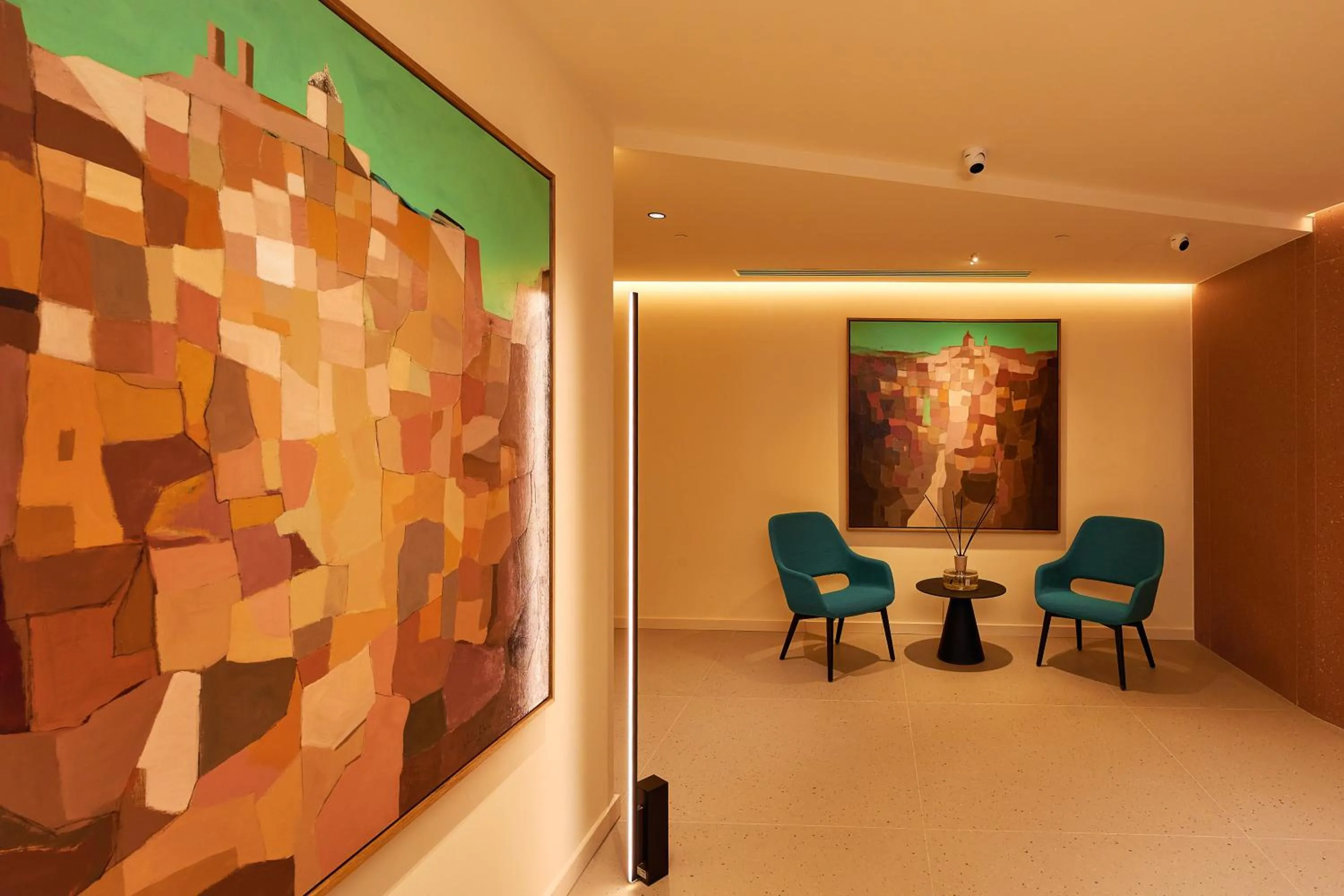 Lobby or reception in voco Malta by IHG