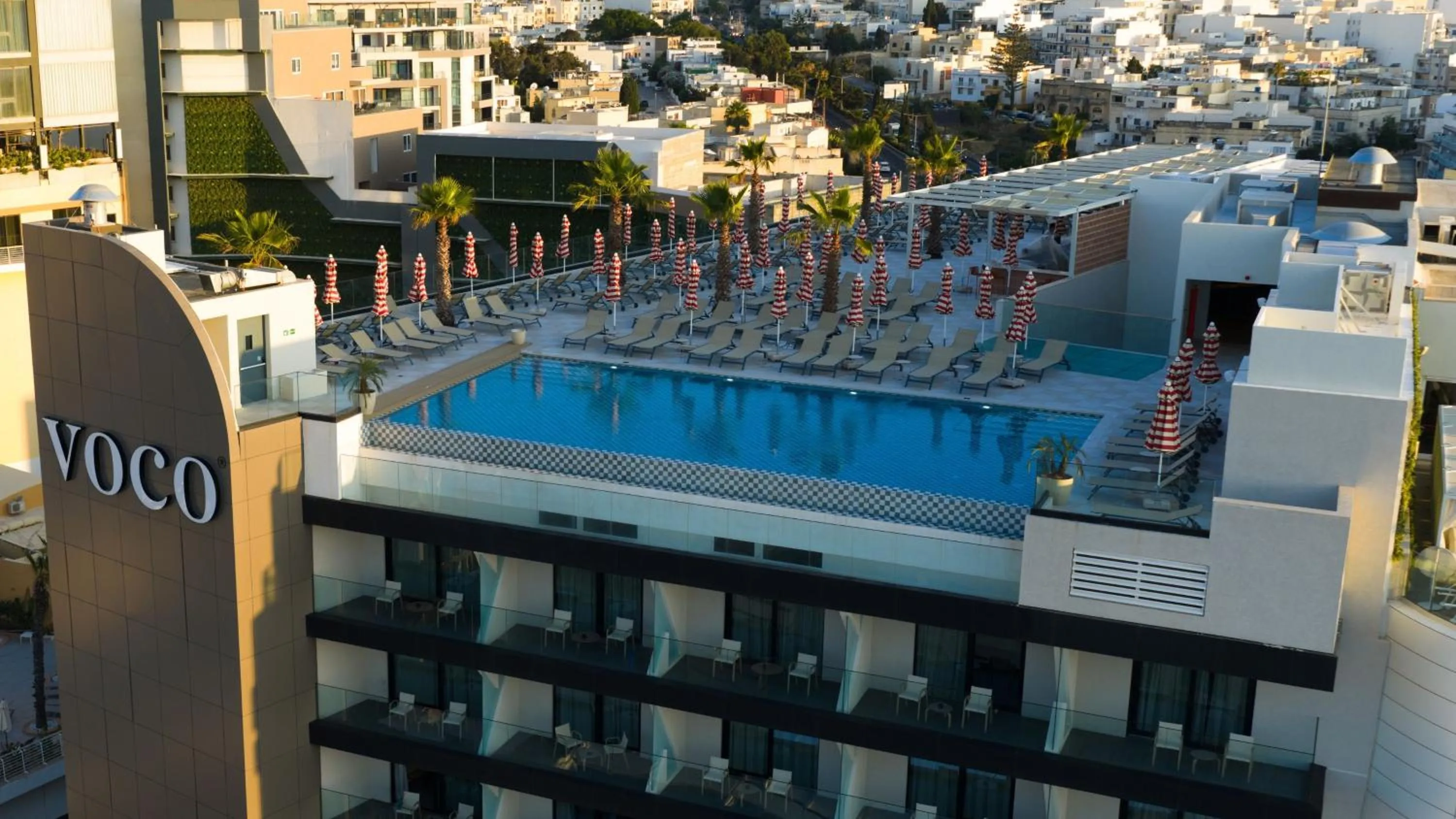 Swimming pool in voco Malta by IHG