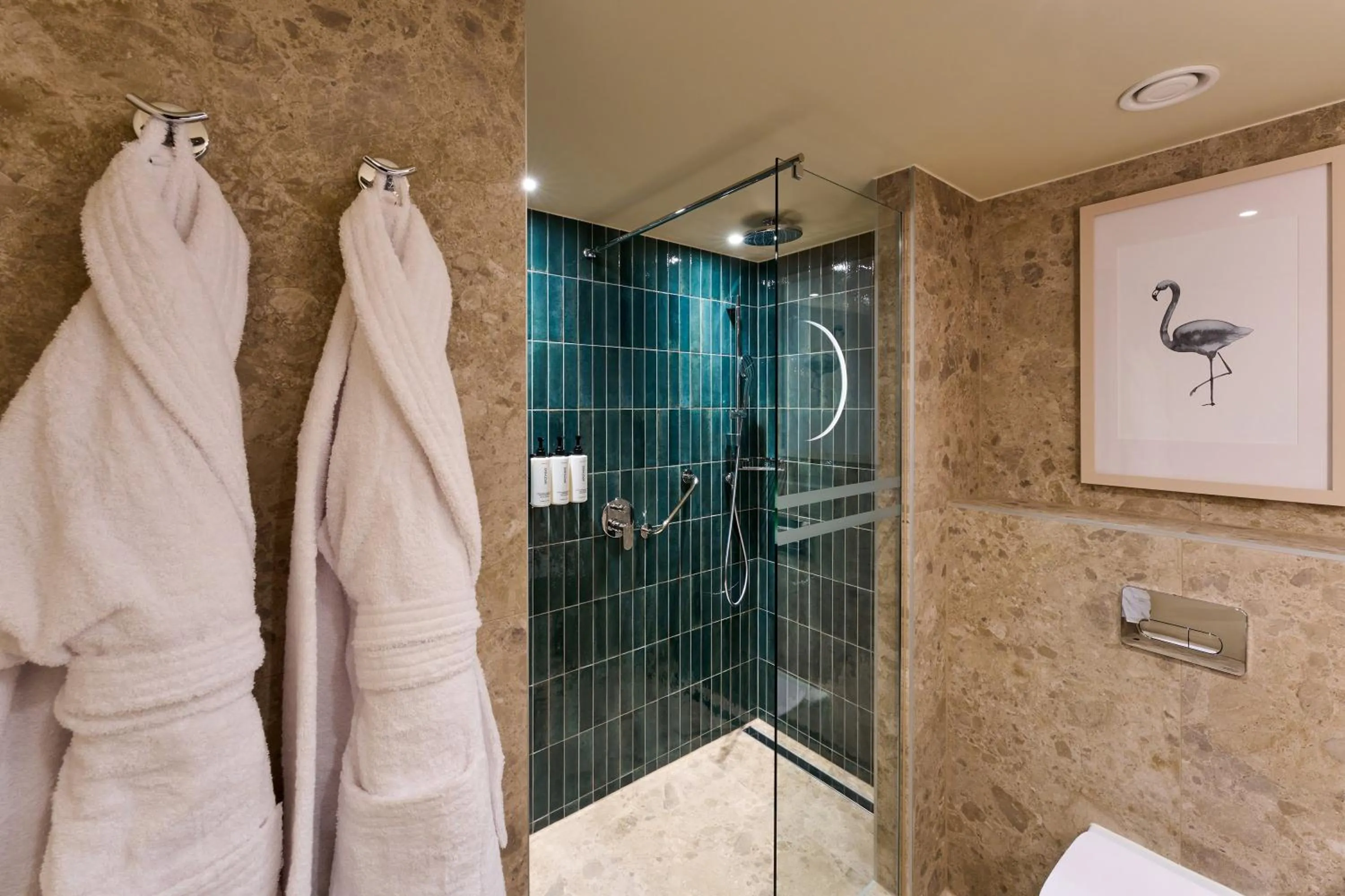 Bathroom in voco Malta by IHG