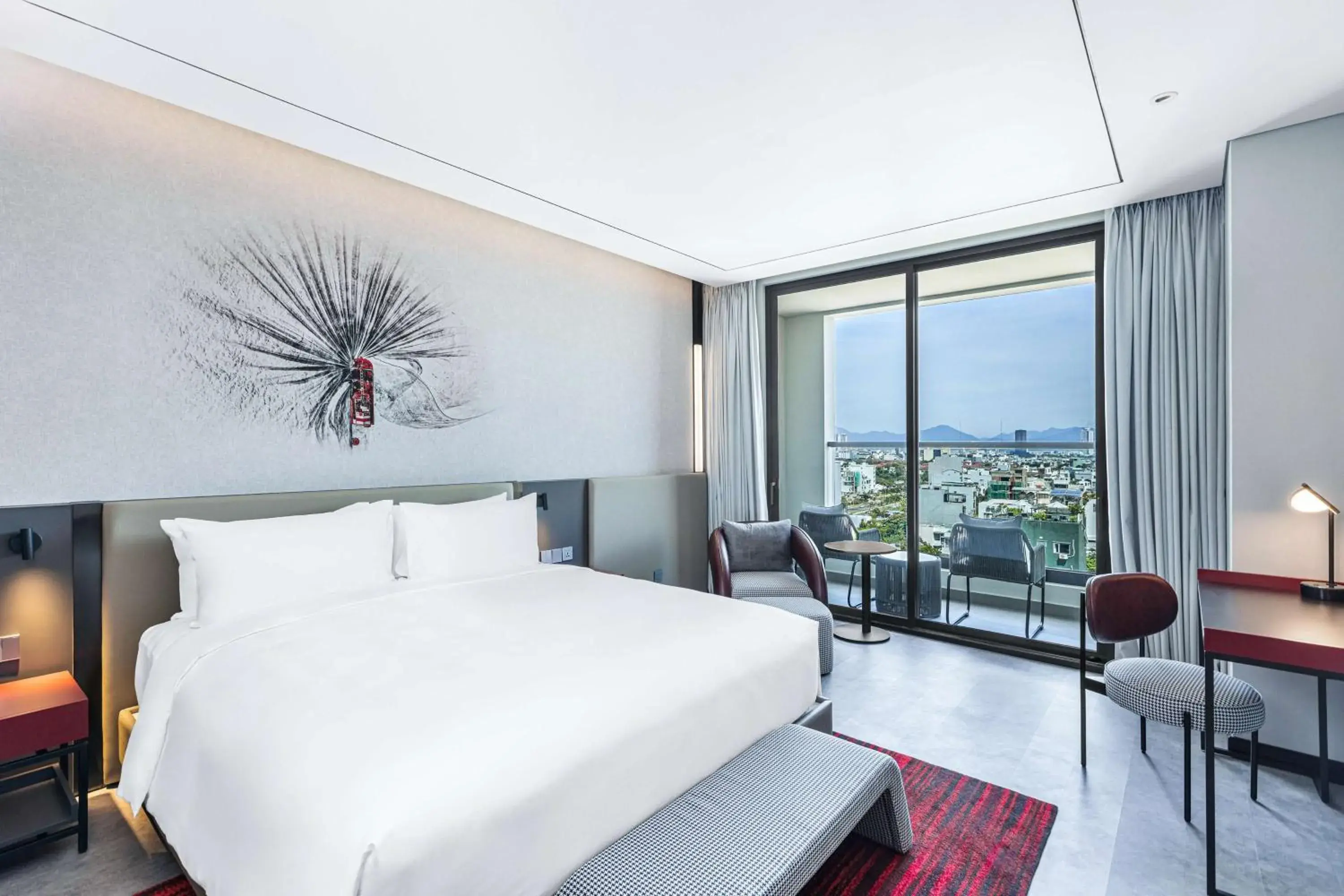 Deluxe Room with Balcony - City View in Radisson RED Danang Deluxe Room with Balcony - City View in Radisson RED Danang