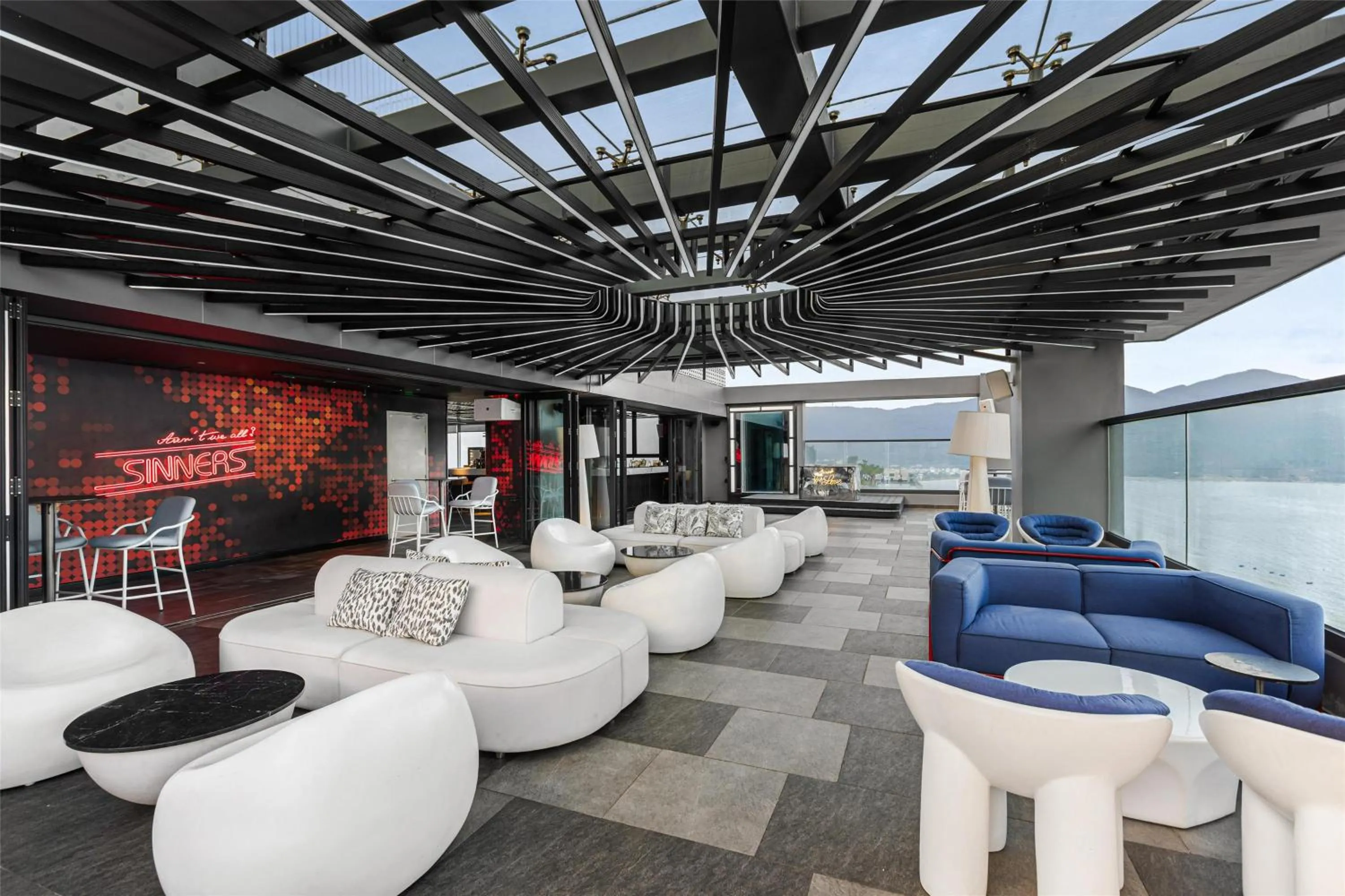 Lounge or bar in Radisson RED Danang