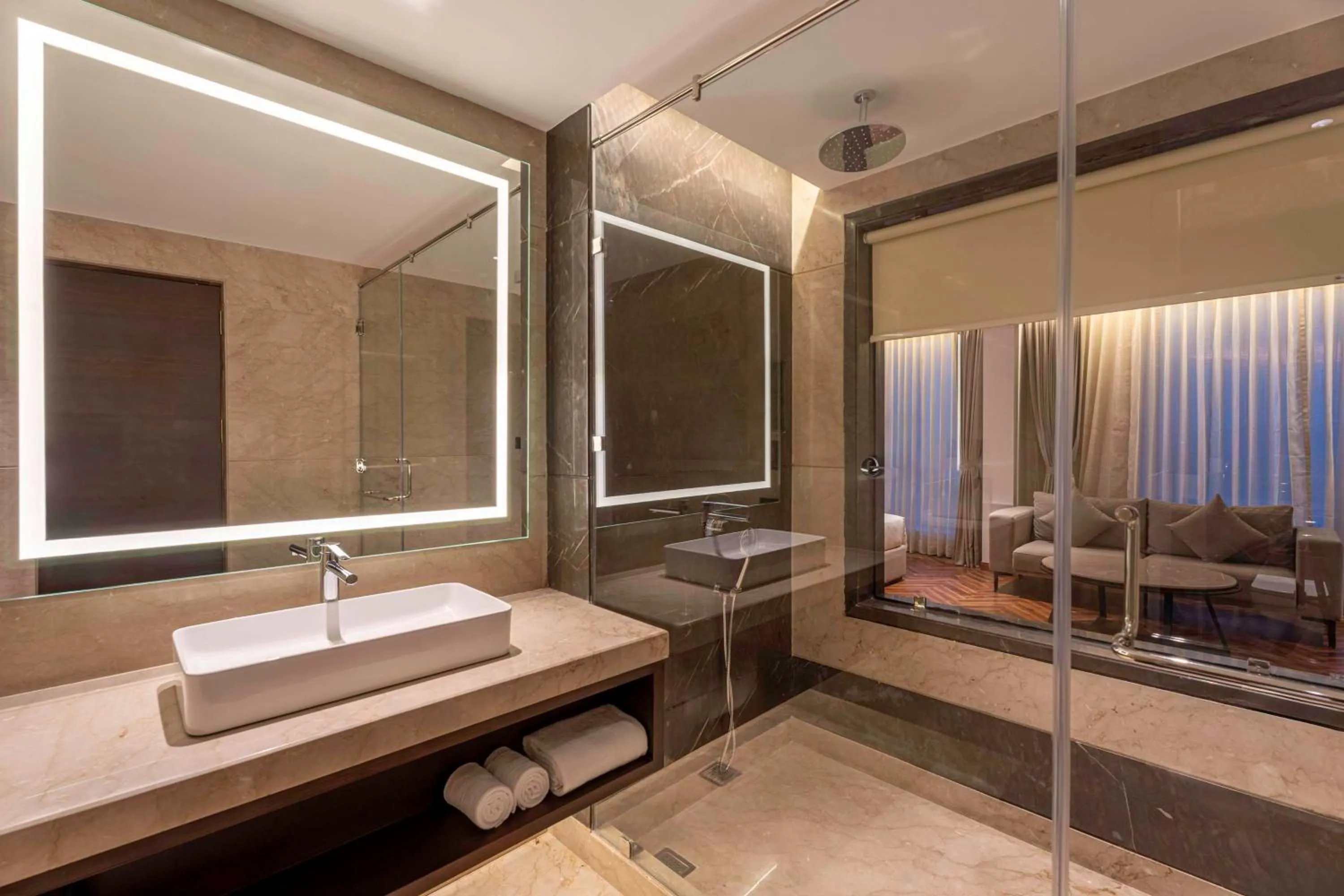 Bathroom in Grand Mirage Dhanbad, a member of Radisson Individuals