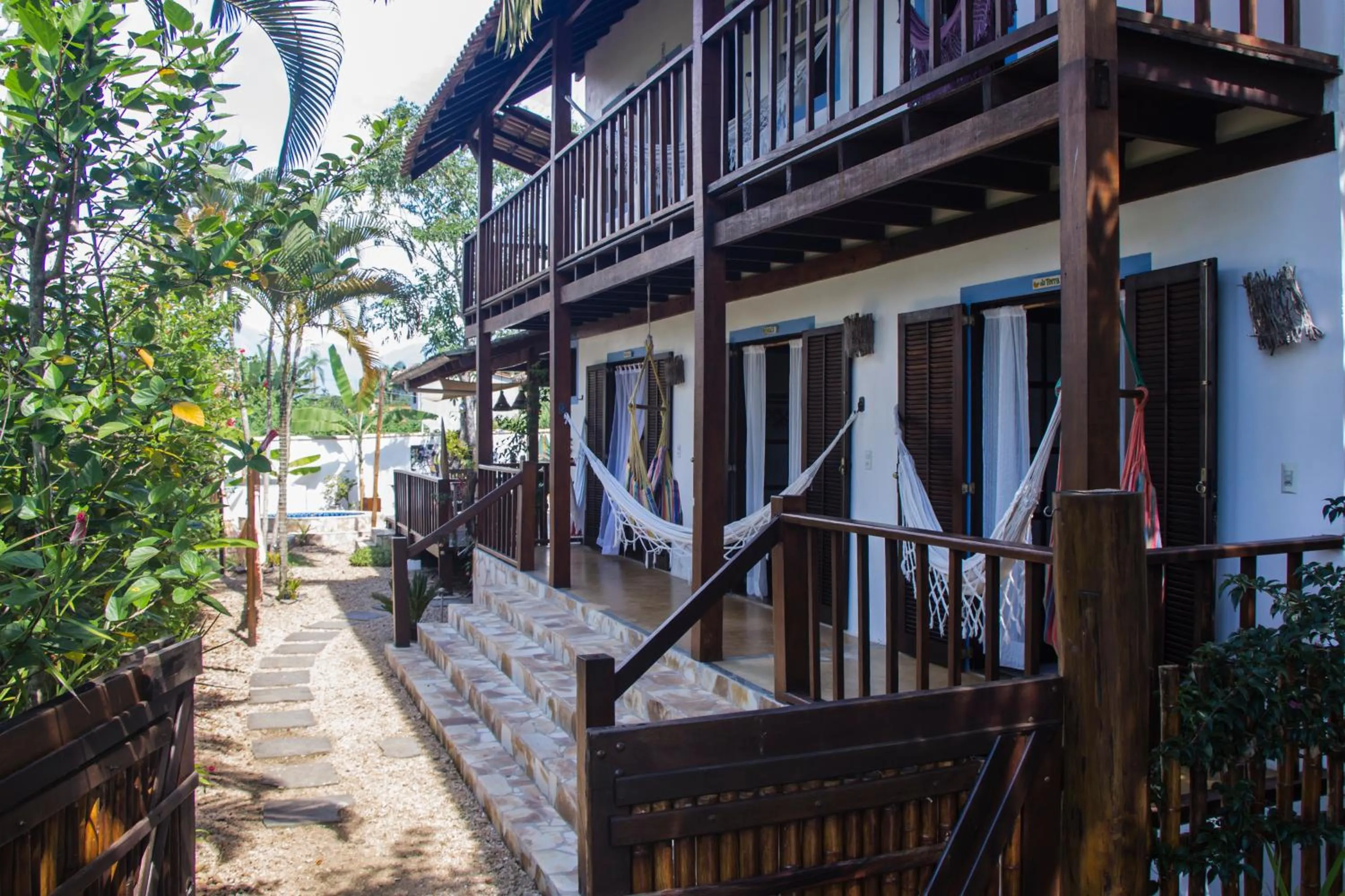 Facade/entrance in Planeta Banana Paraty