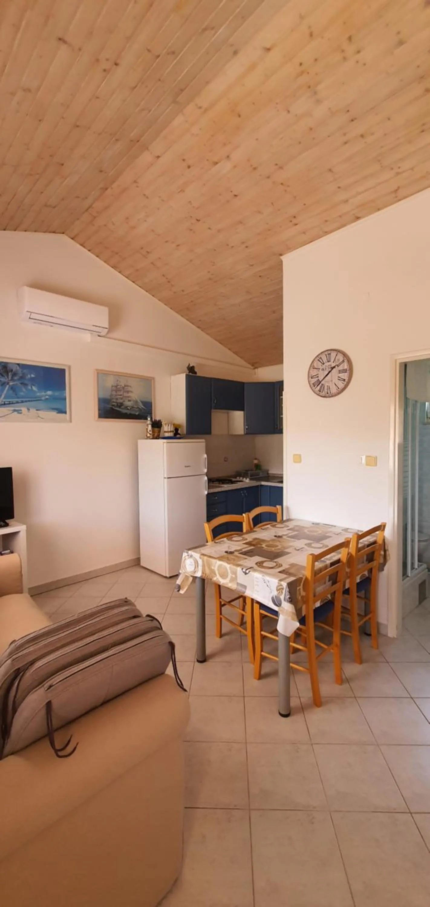 Kitchen or kitchenette in Apartments Anka