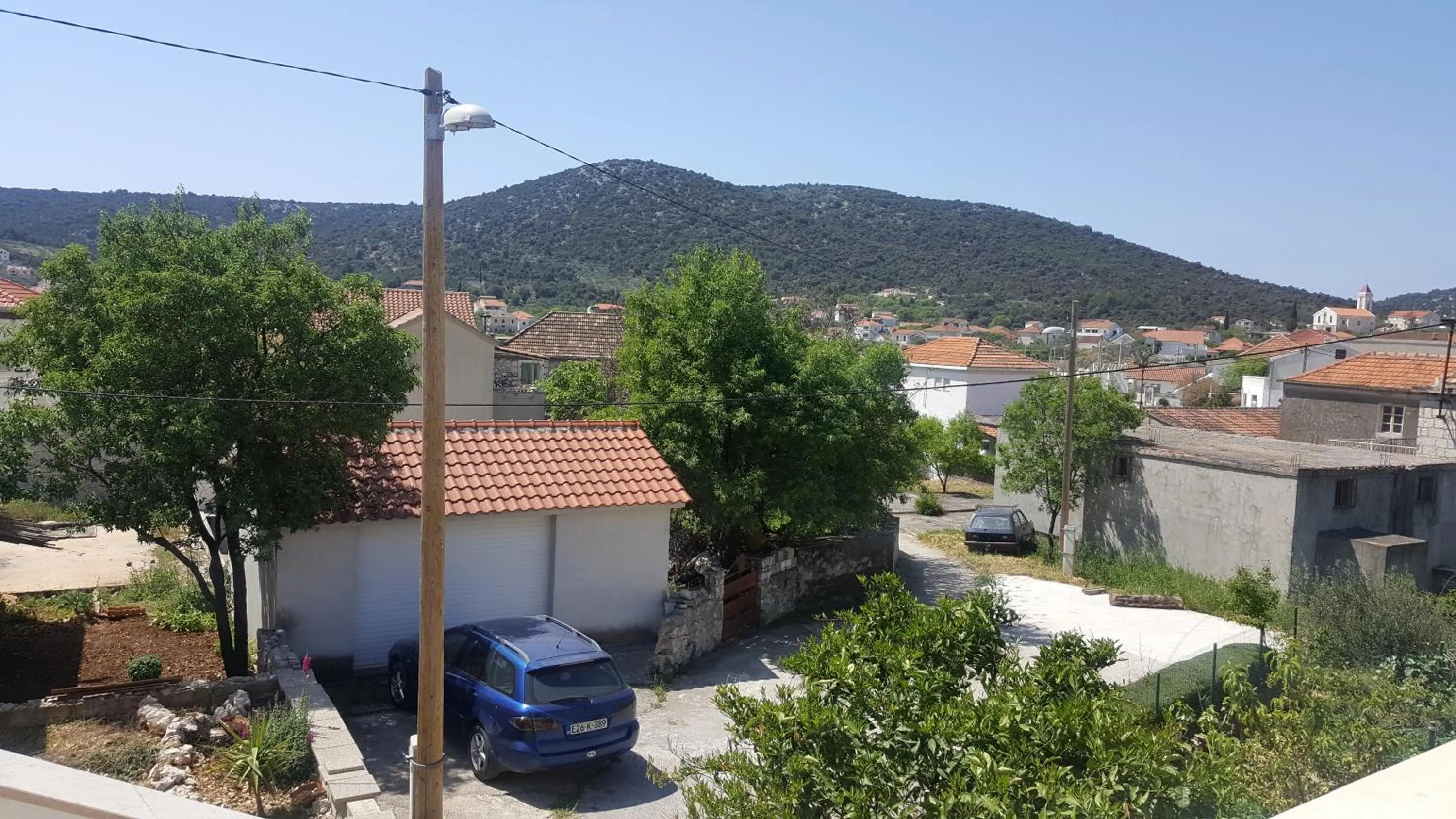 Garden view in Apartments Anka